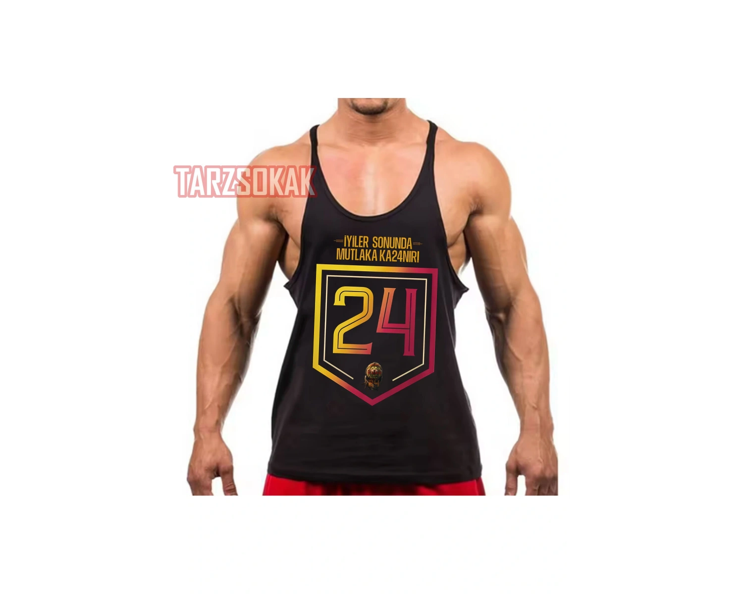 Gym Tank Top Fitness Sporcu Atleti İYİLER SONUNDA