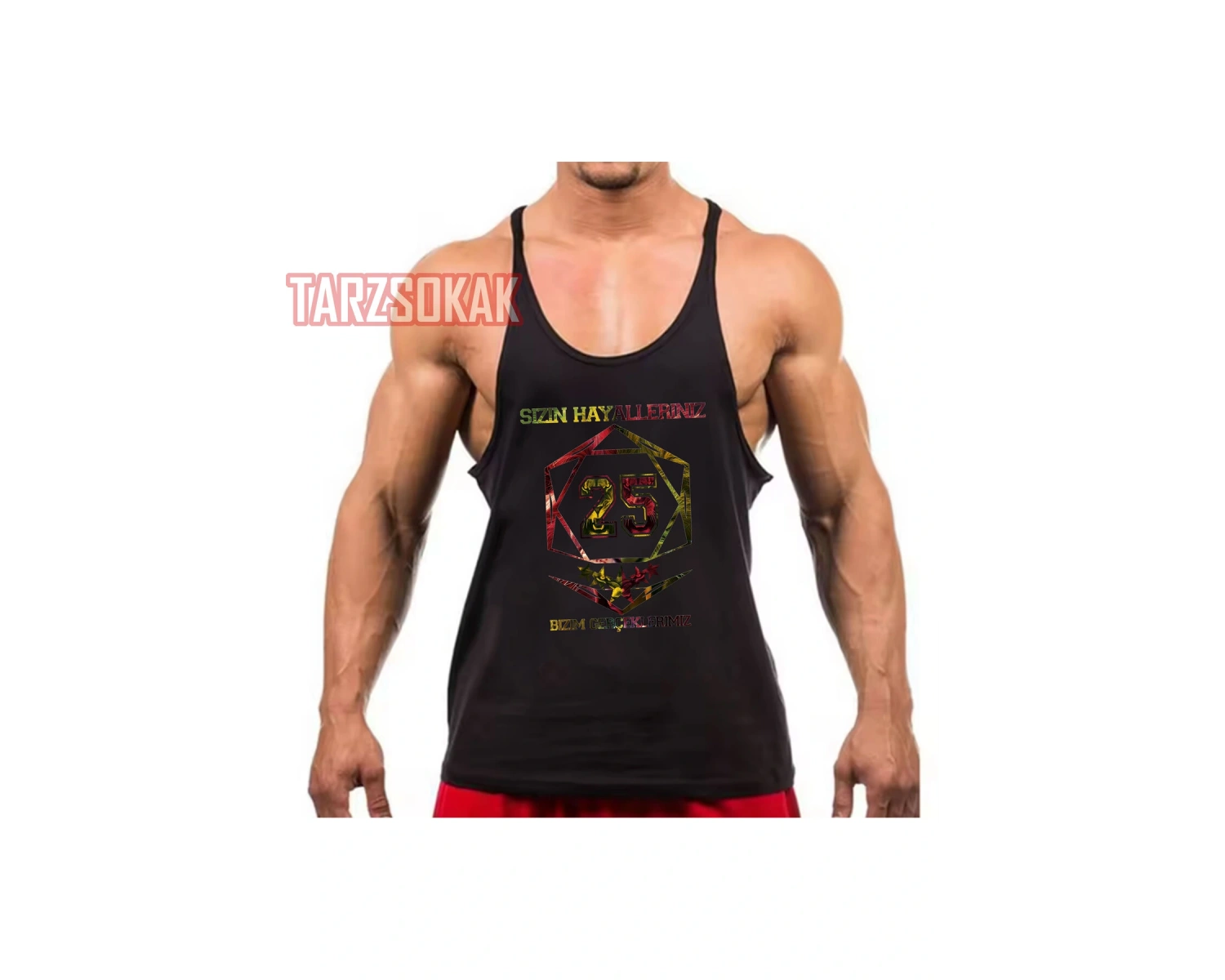 Gym Tank Top Fitness Sporcu Atleti İYİLER SONUNDA