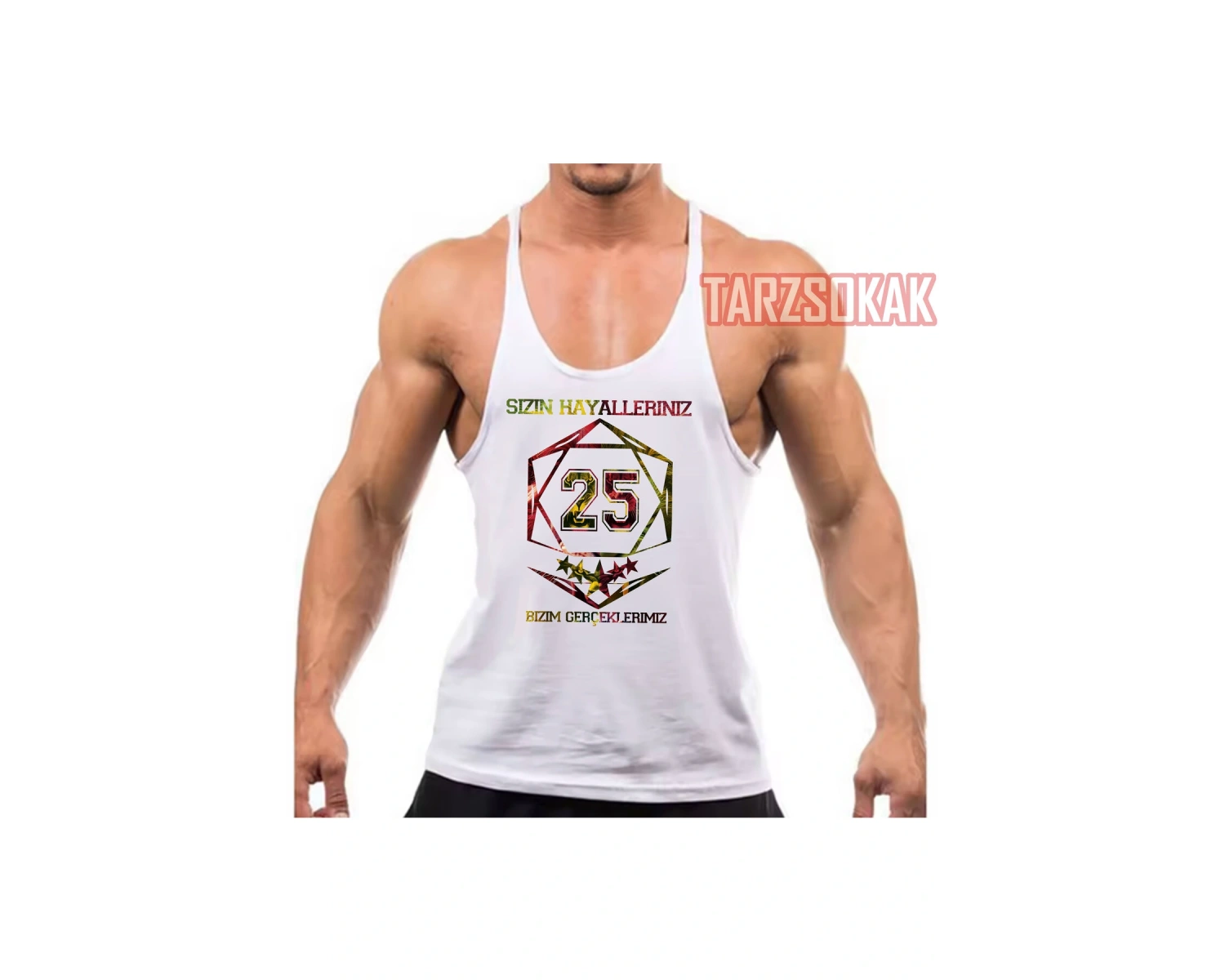 Gym Tank Top Fitness Sporcu Atleti İYİLER SONUNDA