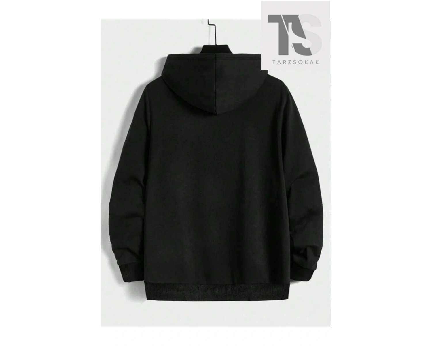 Haç Sembol Sweatshirt Fermuarlı Hırka