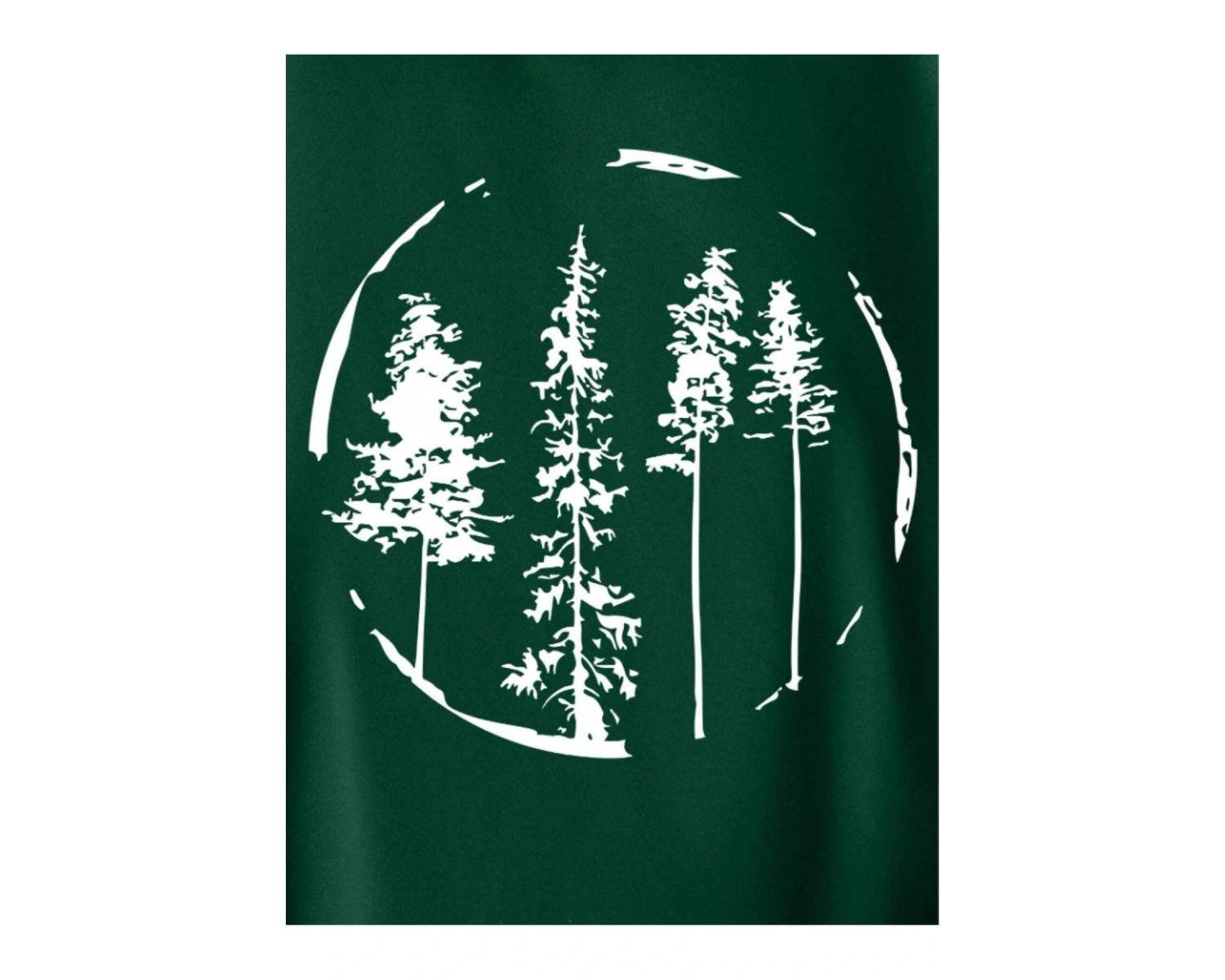 Haki Forest Oversize Kapüşonlu Sweatshirt Haki
