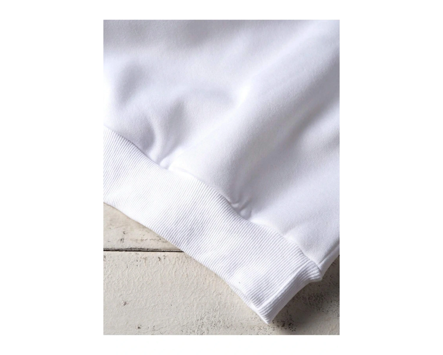 Halloween Print Lined Sweatshirt Beyaz