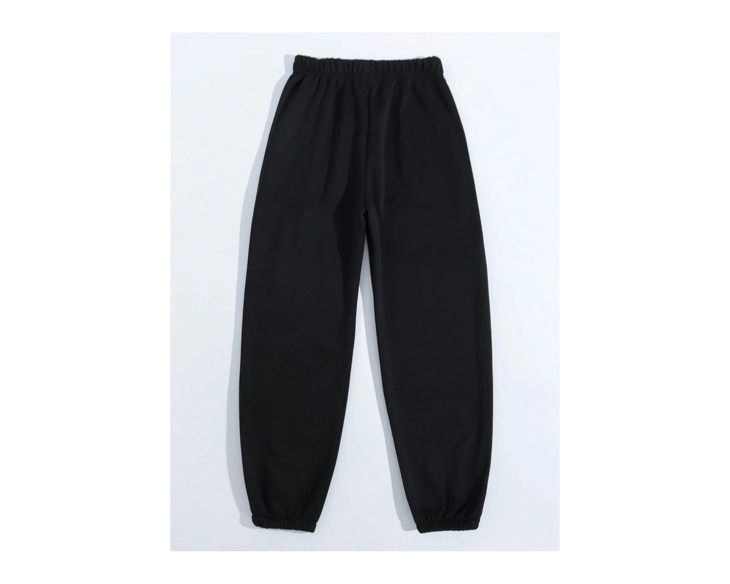 Halloween Skull Print Drawstring Waist 4 Mevsim Eşofman