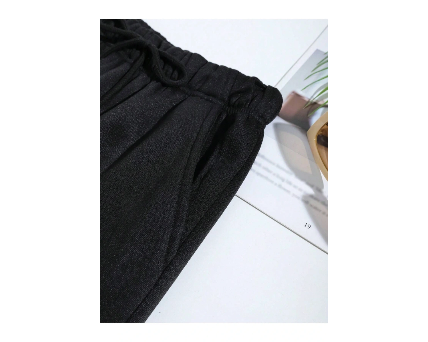 Halloween Skull Print Drawstring Waist 4 Mevsim Eşofman