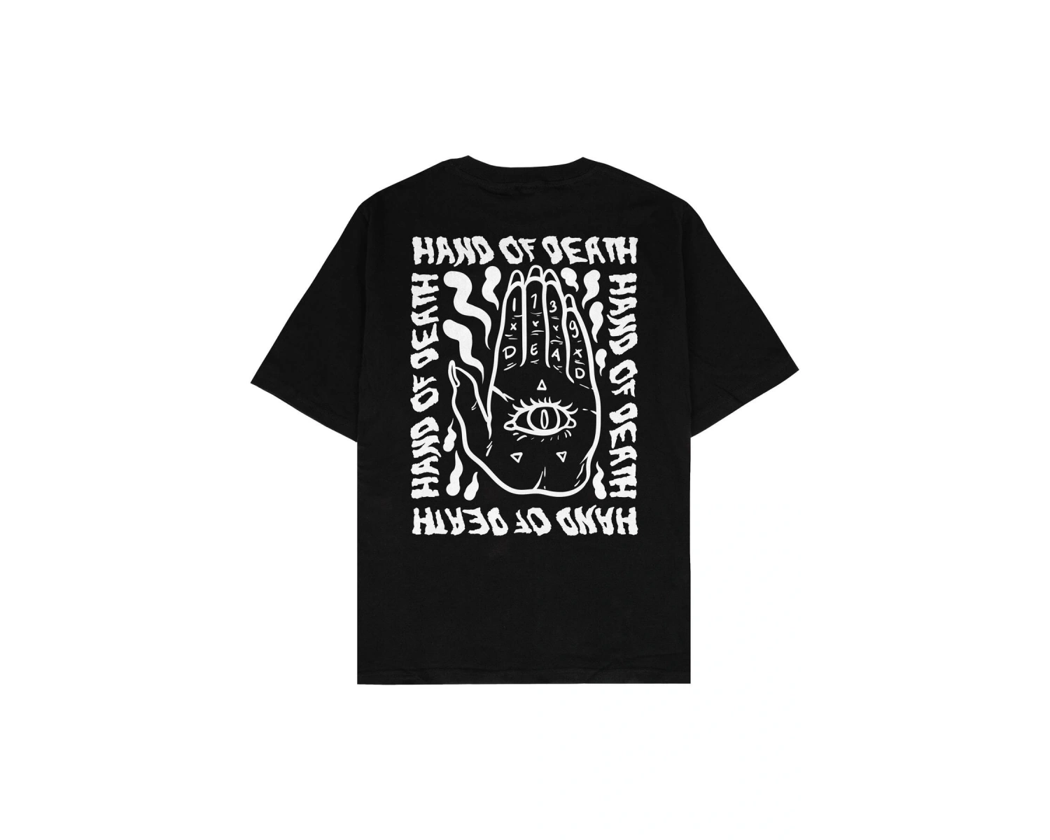 Hand Of Dead Siyah Oversize Unisex T-shirt
