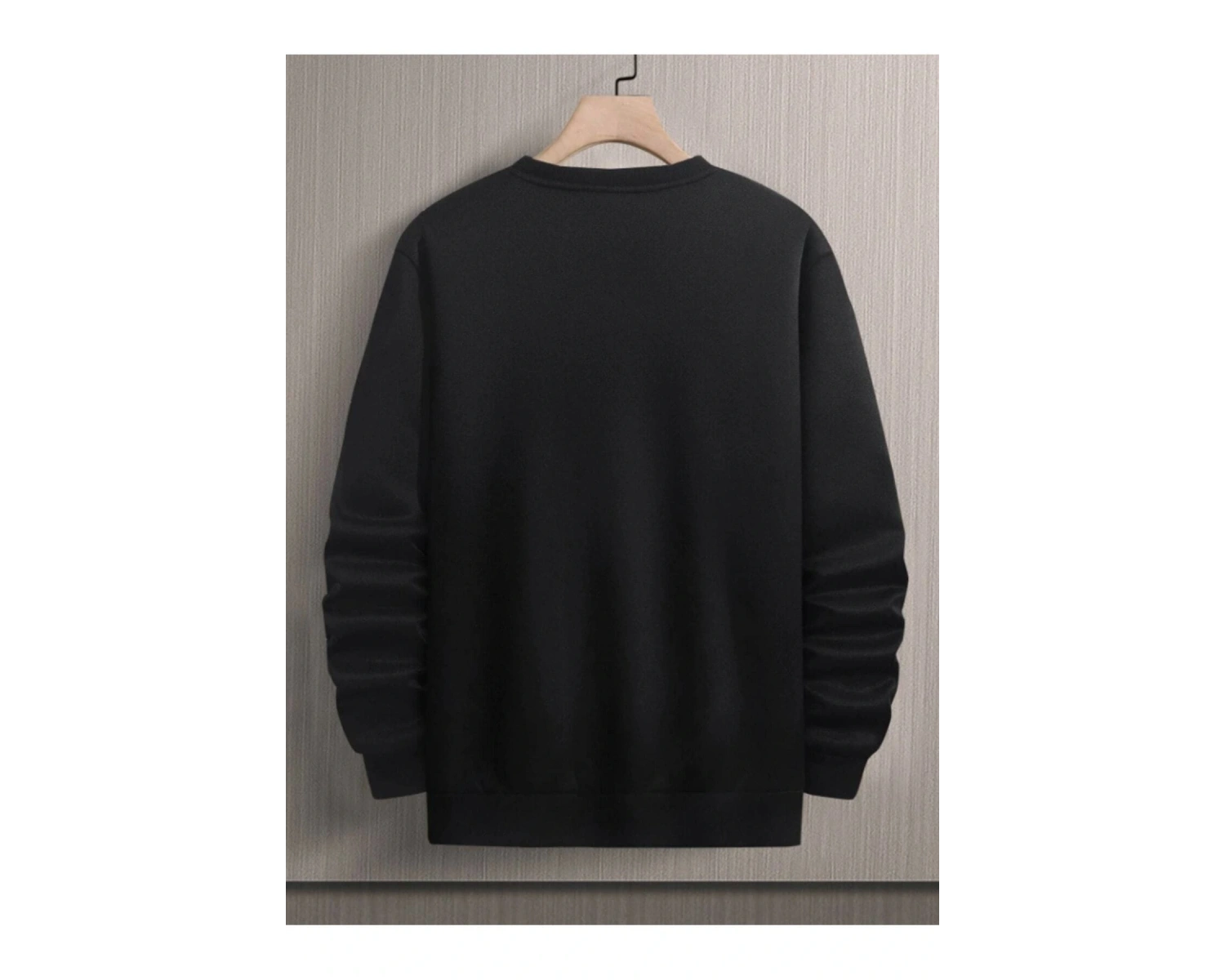 Hands Renkli Oversize Bisiklet Yaka Pamuklu Sweatshirt Beyaz