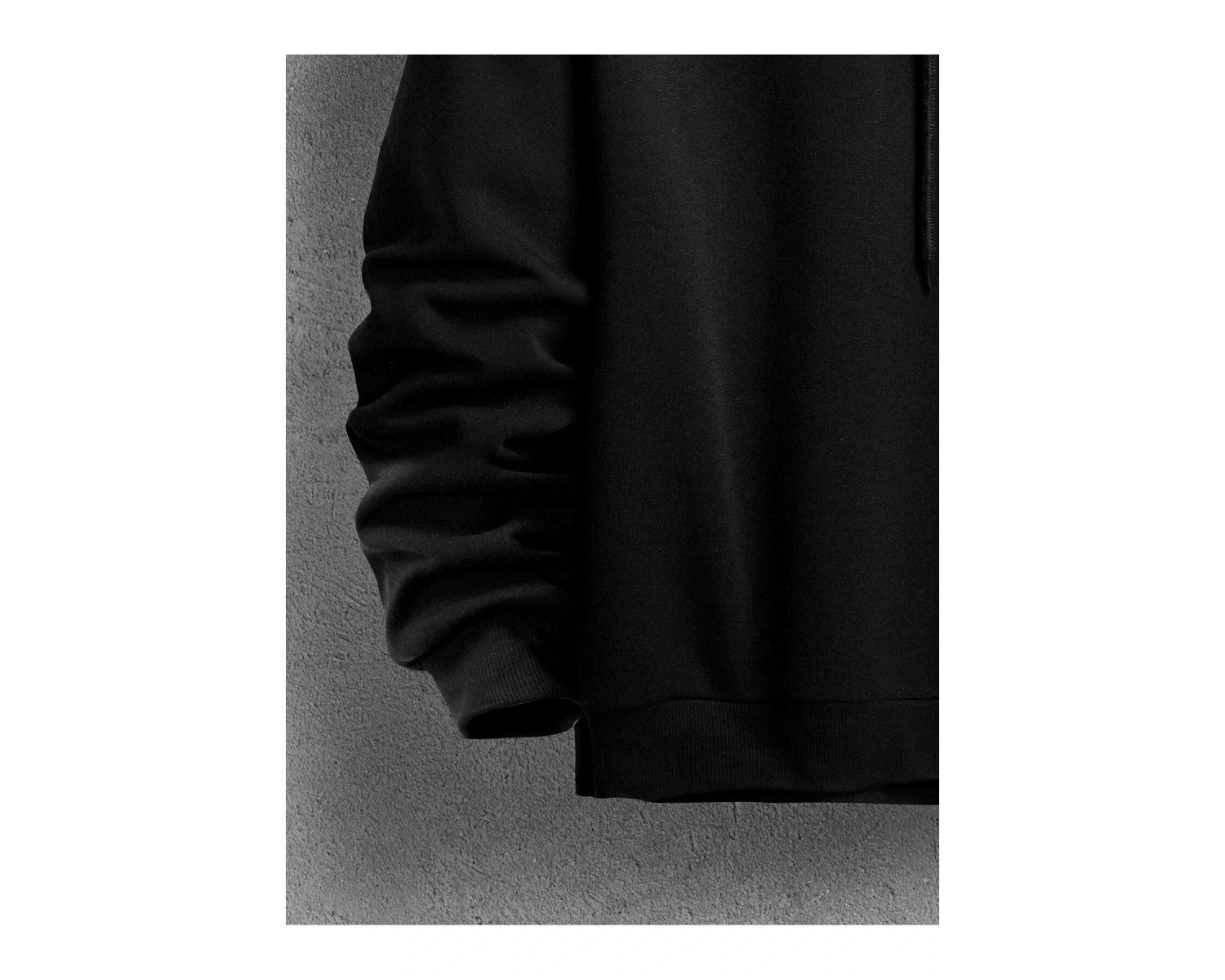 Harajuka Sokakt Manfinity Hypemode Erkekler Japon Mektup ve Suşi Baskı Siyah