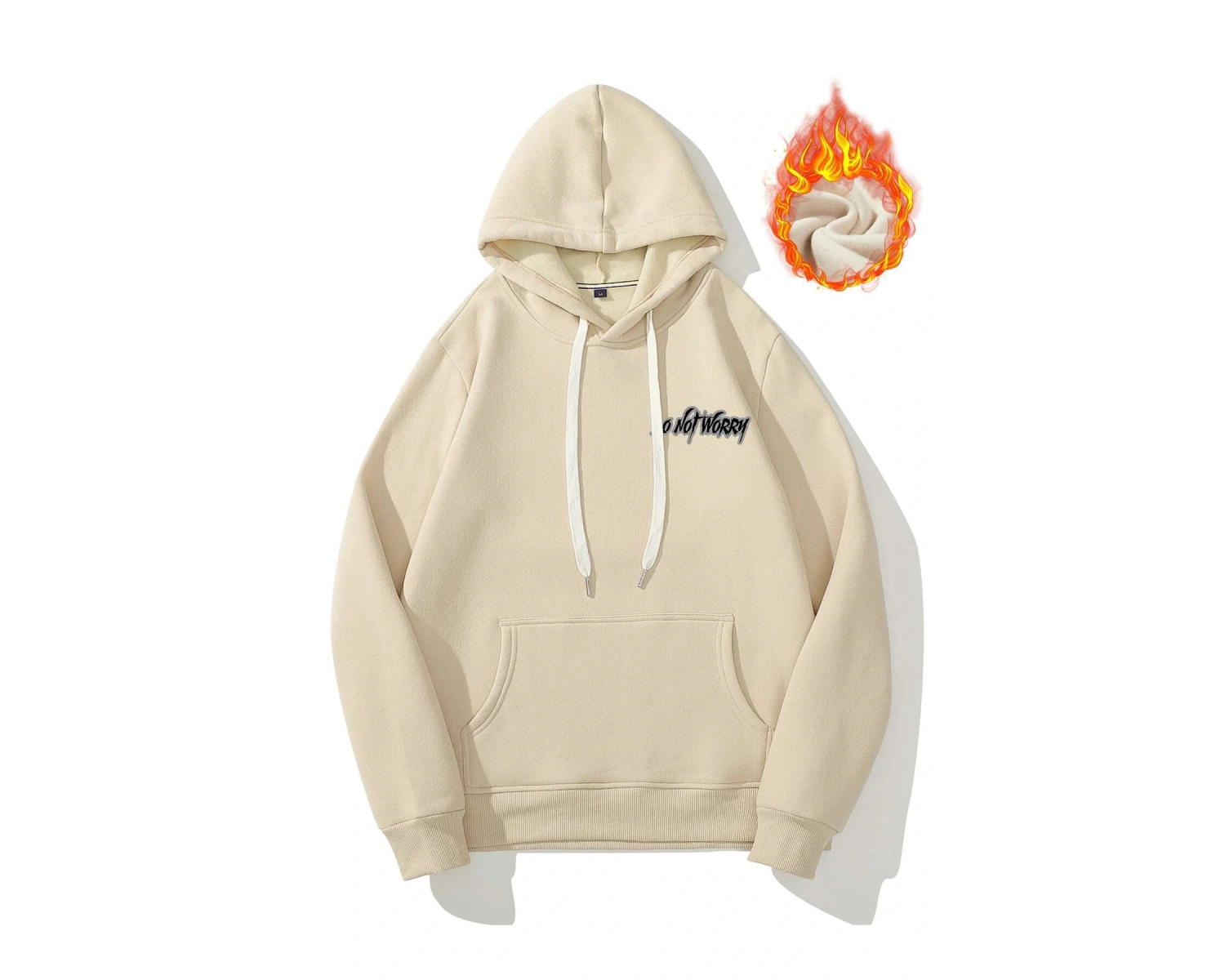 Harajuka Sokakt Oyun Kartı Baskı Bej