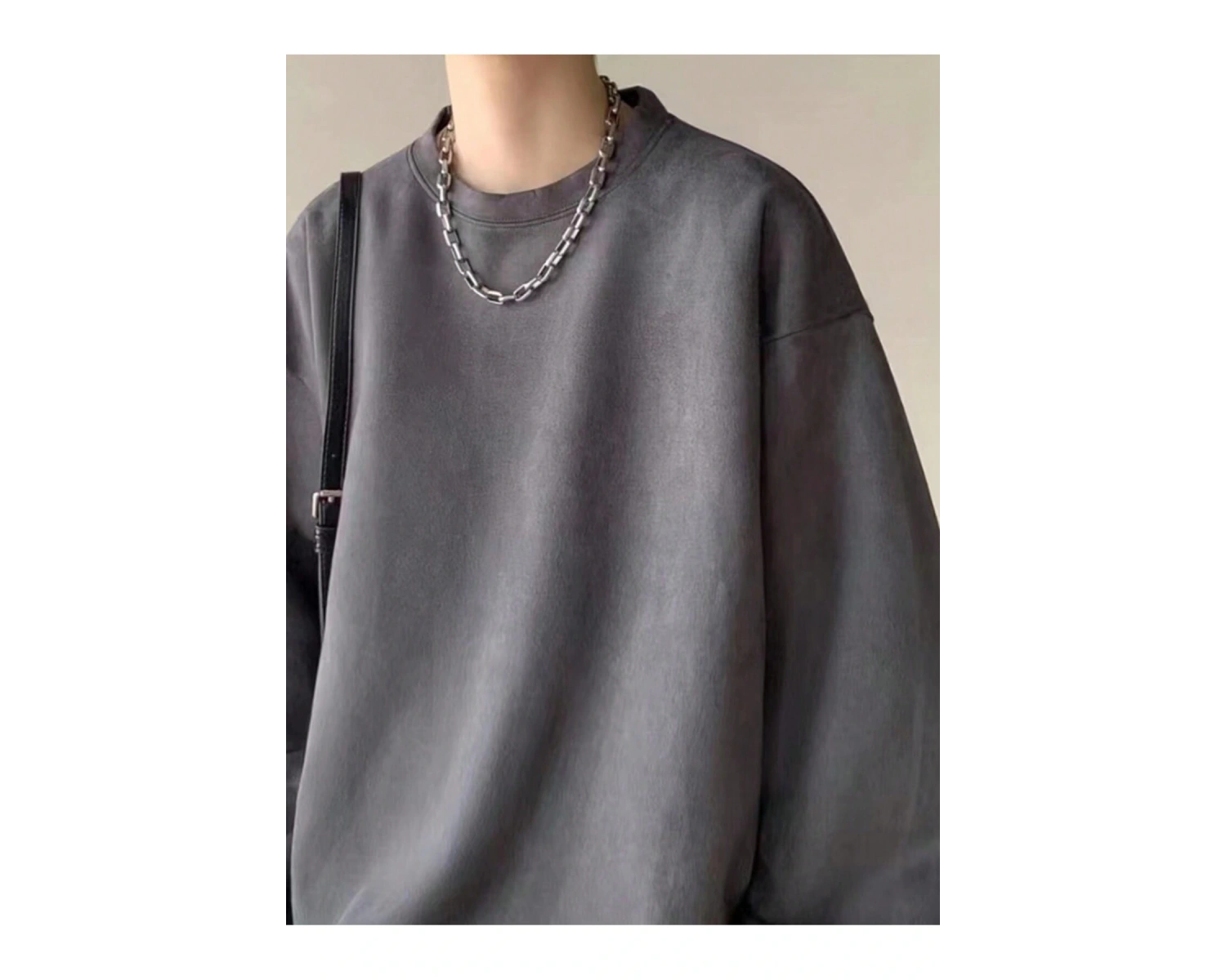 Harajuka Sokakt Oyun Kartı Baskı Gri