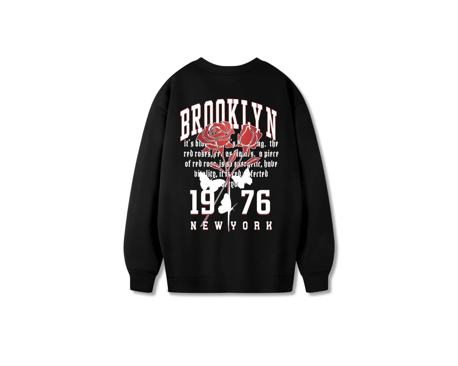 Harajuka Sokakt Oyun Kartı Baskı Siyah