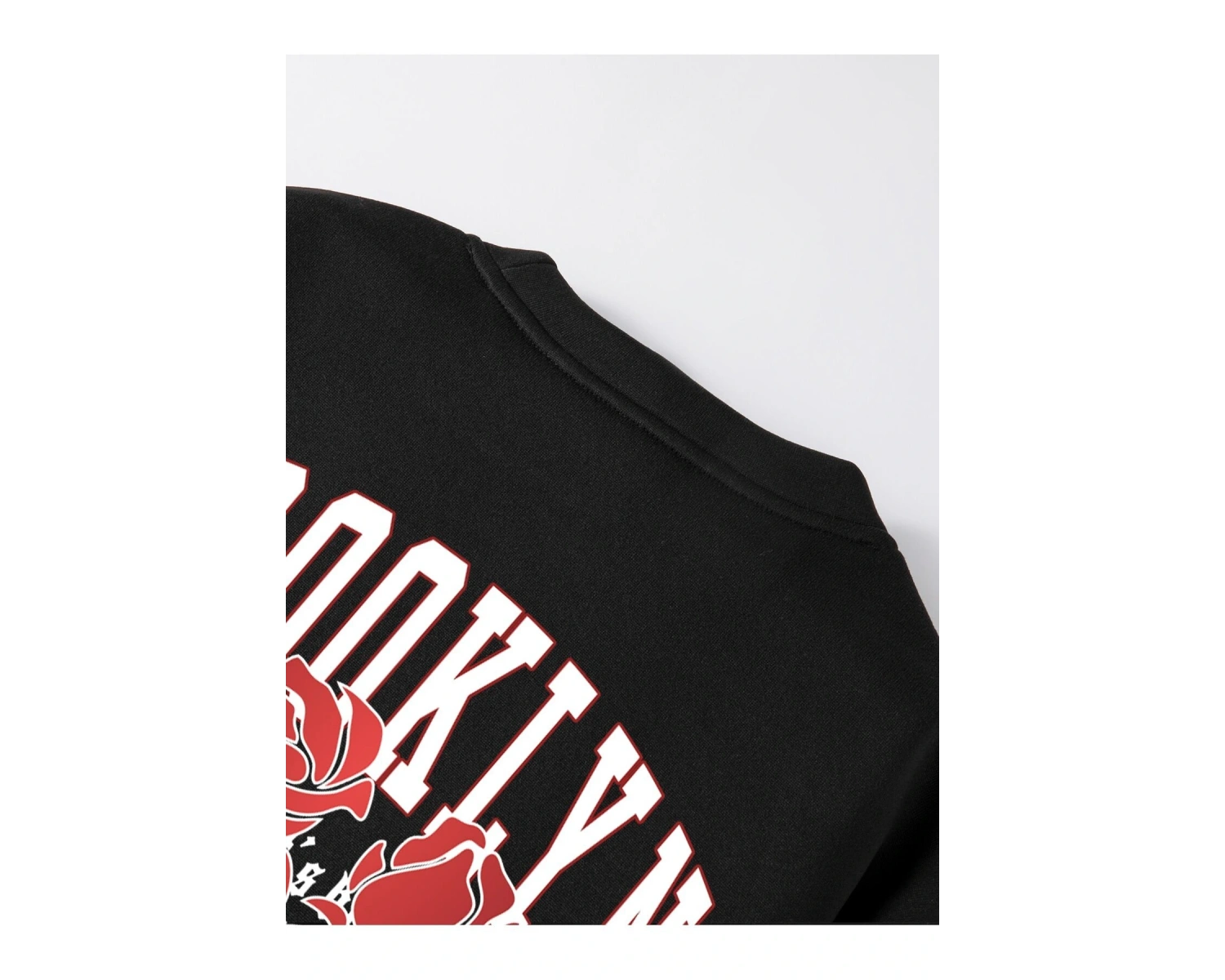 Harajuka Sokakt Oyun Kartı Baskı Siyah