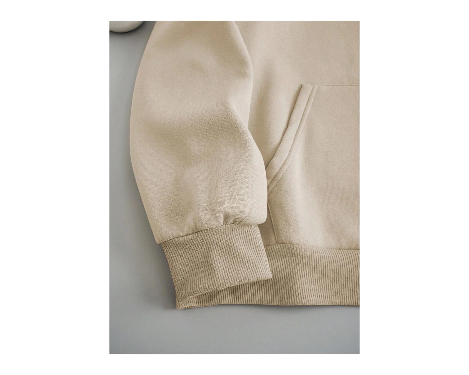 Harajuka Sokakt Yazılı Grafik Sweat Bej