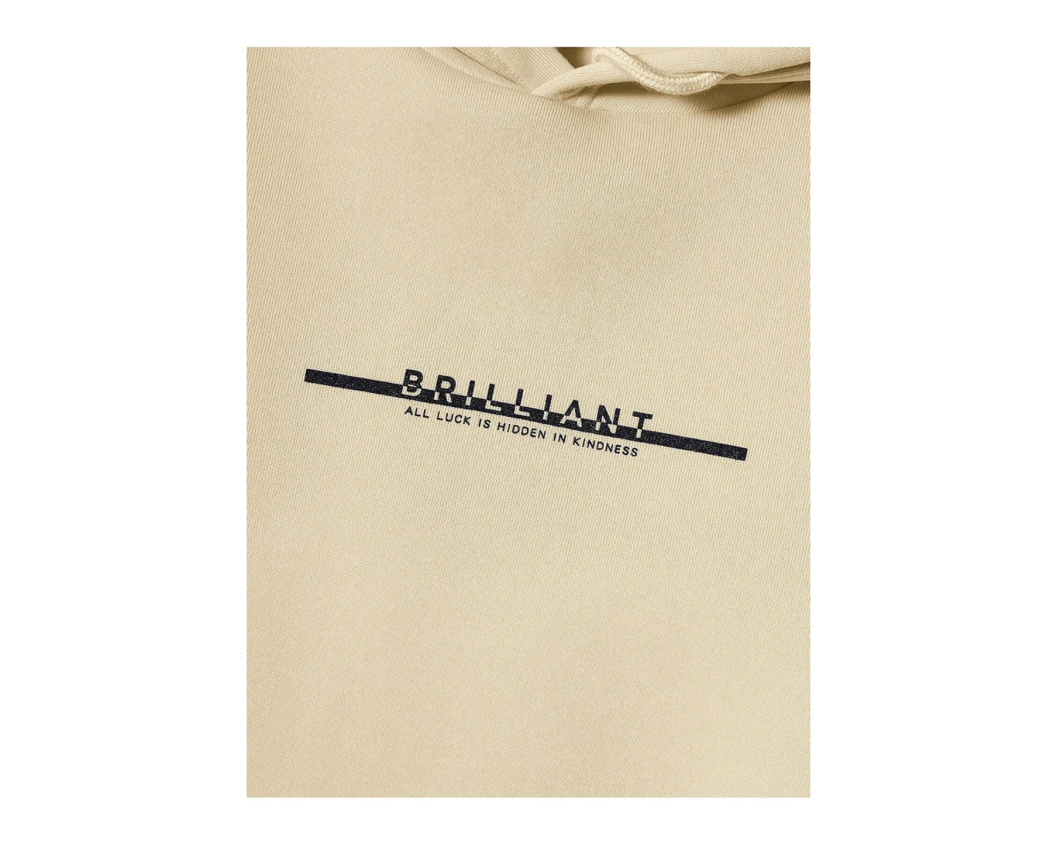 Harajuka Sokakt Yazılı Grafik Sweat Bej