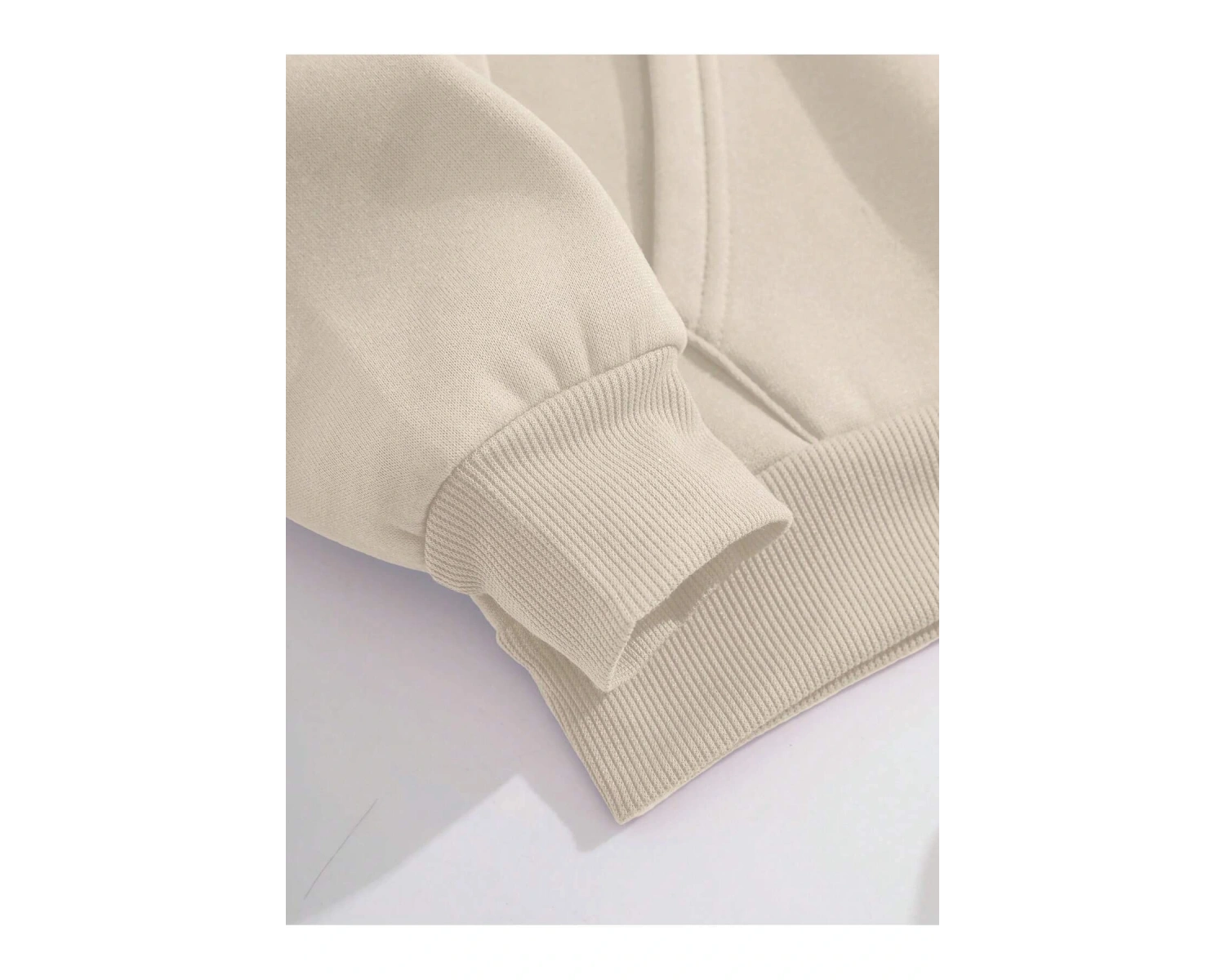 Harajuka Sokakt Yazılı Grafik Sweat Bej