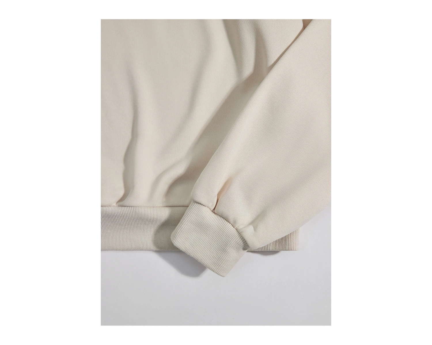 Harajuka Sokakt Yazılı Grafik Sweat Bej