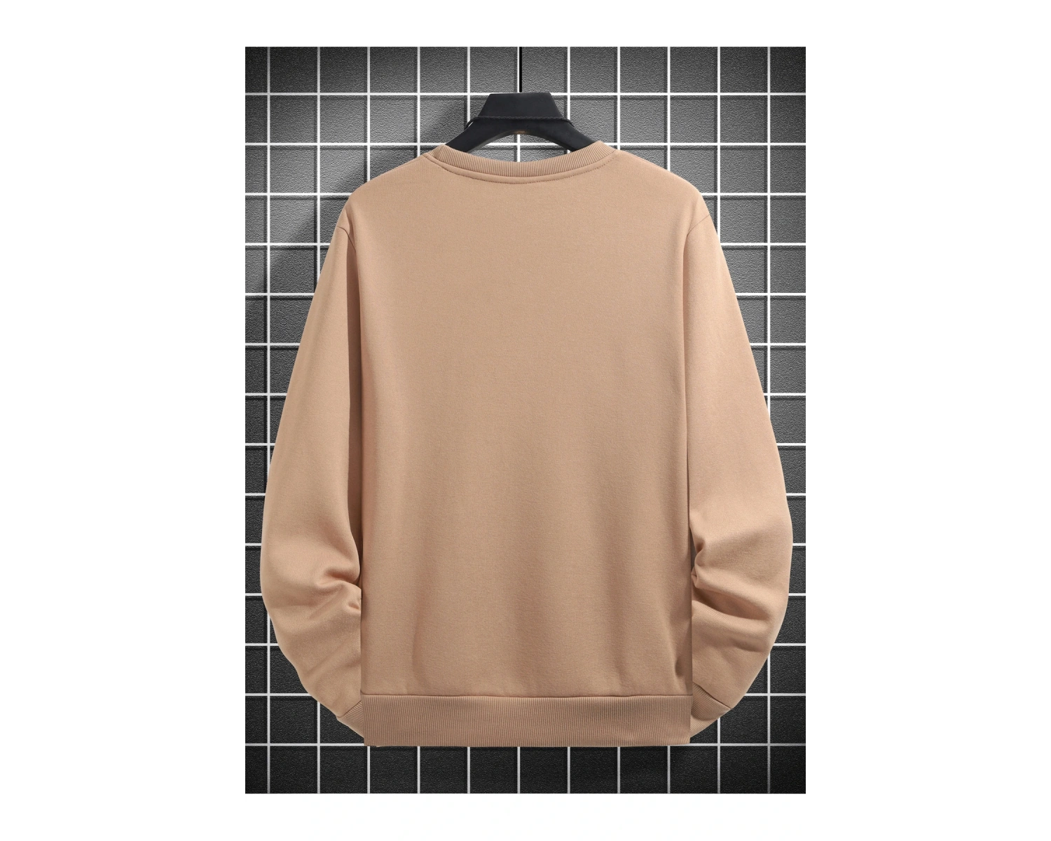 Harajuka Sokakt Yazılı Grafik Sweat Haki