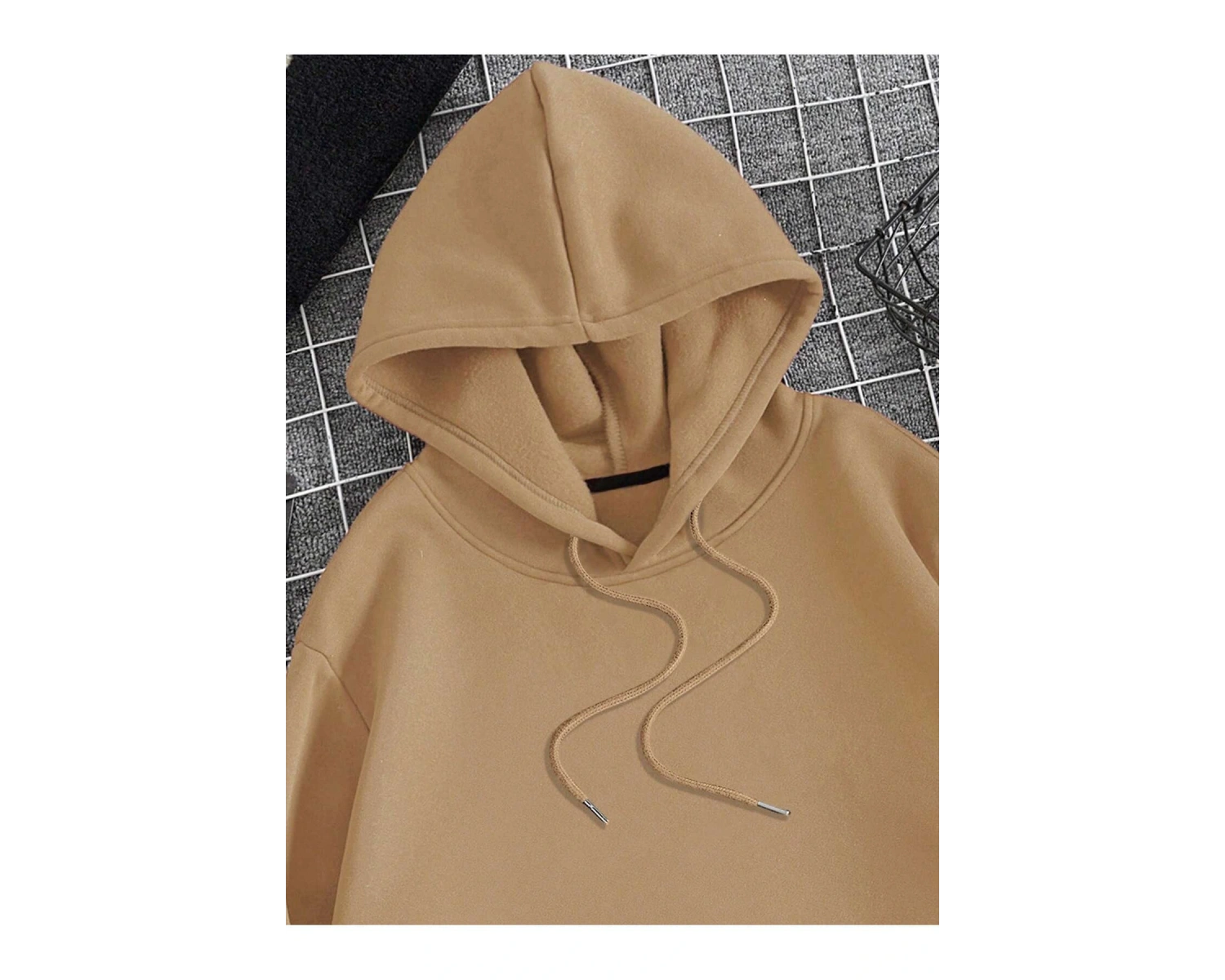 Harajuka Sokakt Yazılı Grafik Sweat Haki