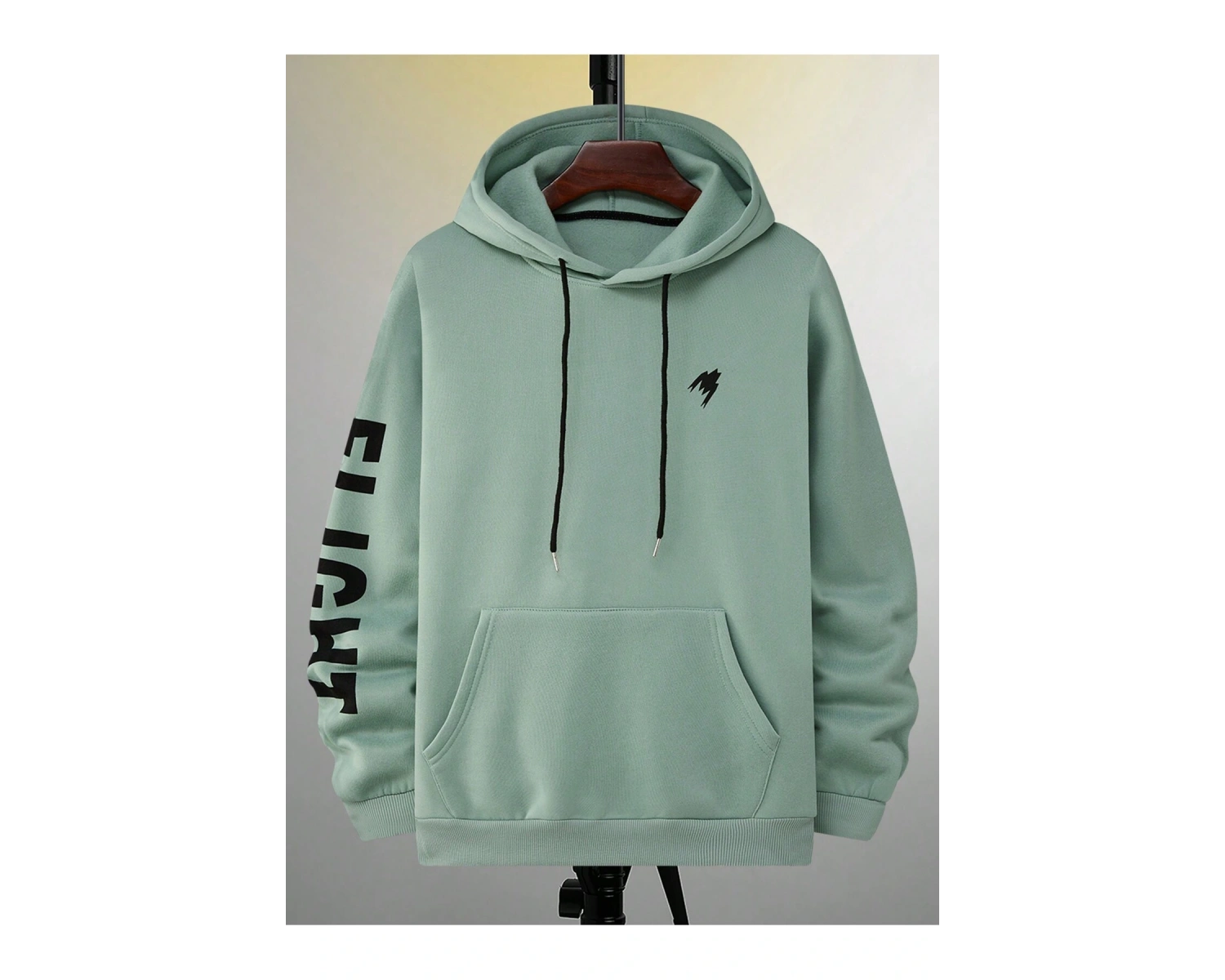 Harajuka Sokakt Yazılı Grafik Sweat Yeşil