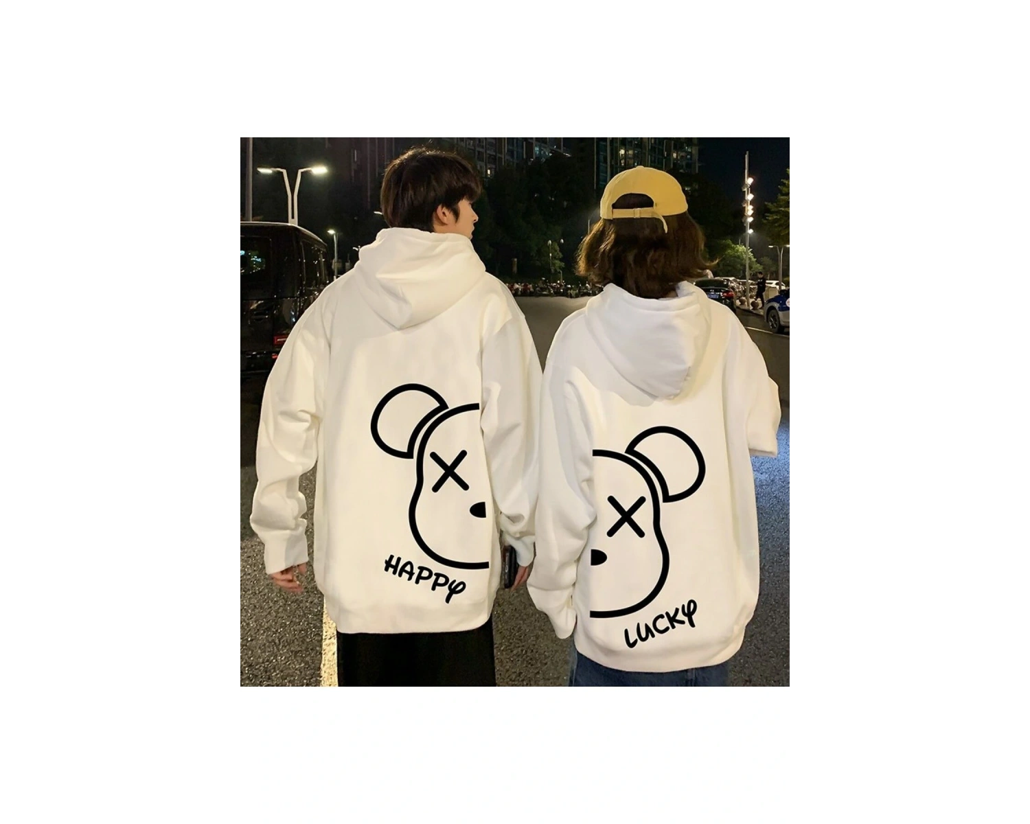 Harajuku Style Çift Sevgili Kombinleri Couple Clothing Yeni Sezon KOD:61