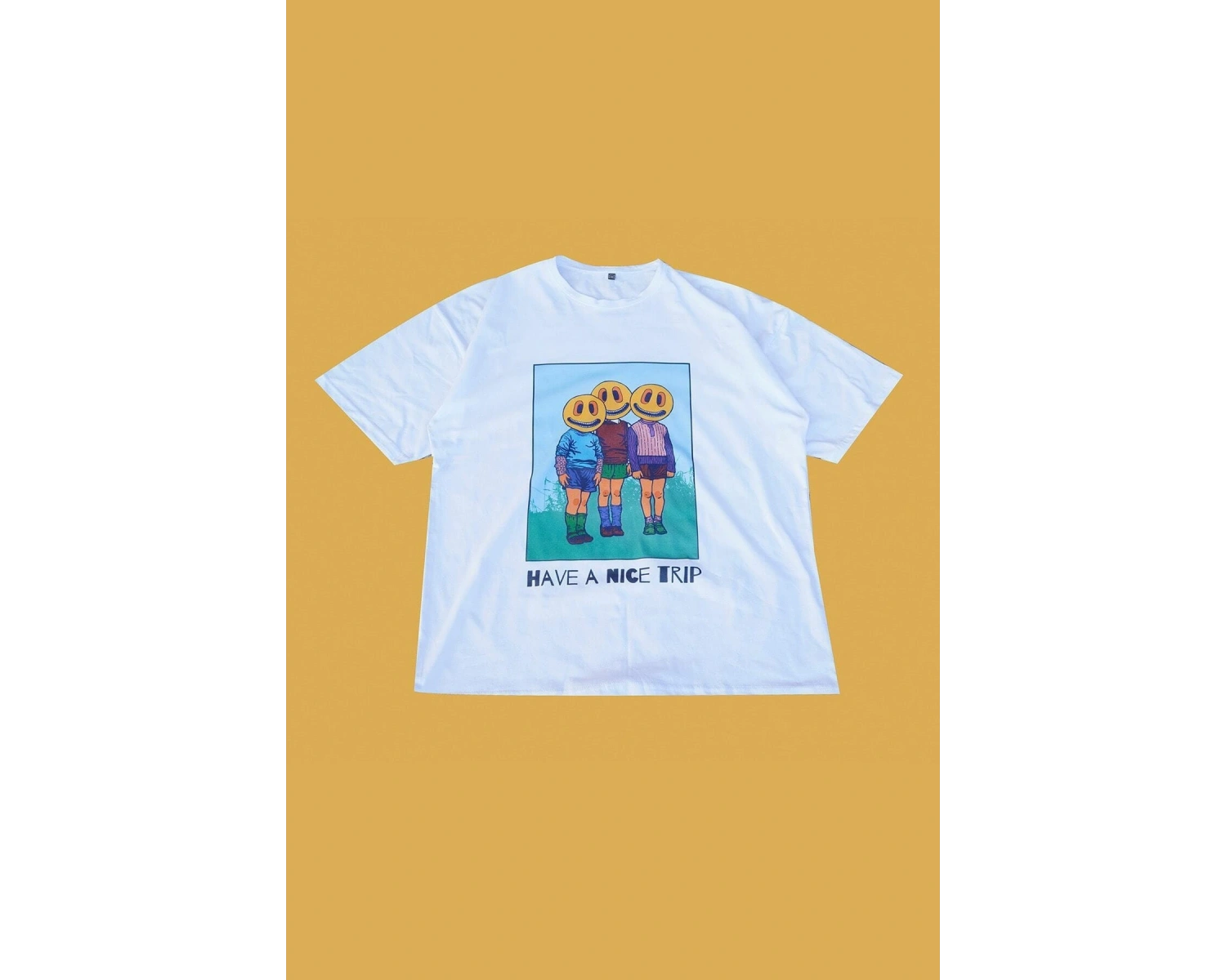 Have A Nice Trip Oversize Tişört