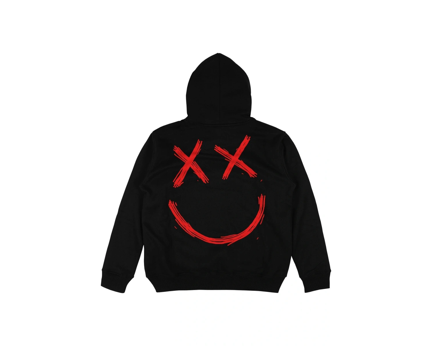 Hellboy Beyaz Oversize Unisex Kapüşonlu Sweatshirt Hoodie