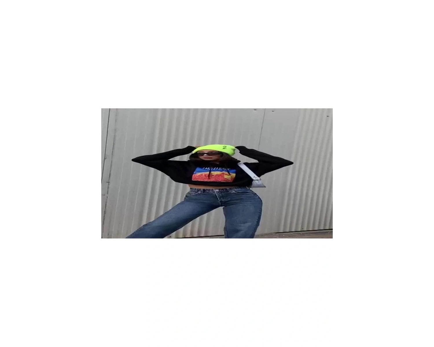 Highest Oversize Sweatshirt Hoodie Siyah