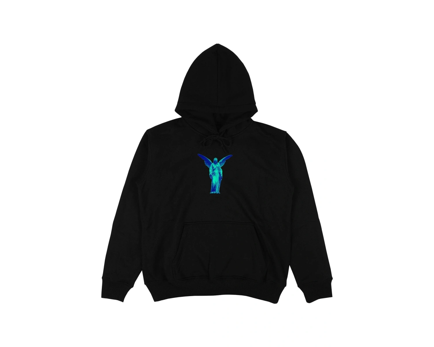 Histeria Siyah Oversize Unisex Kapüşonlu Sweatshirt Hoodie