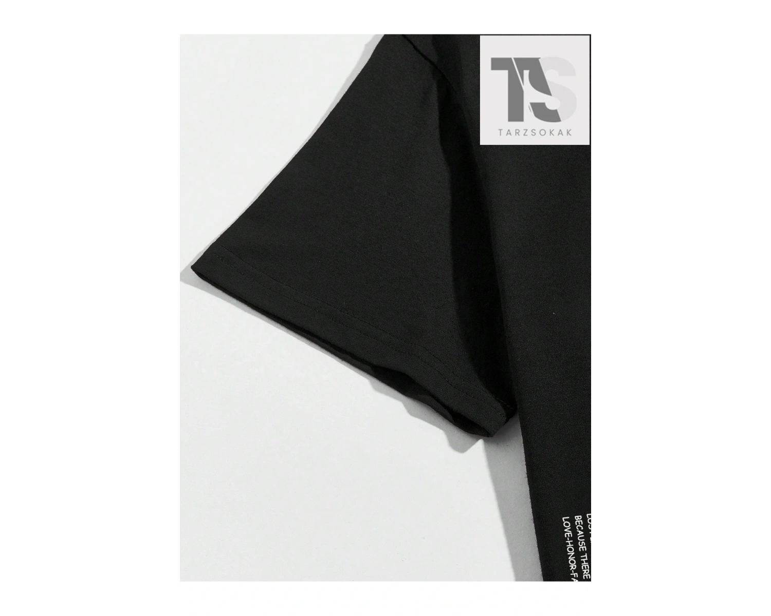 Homme Erkek Çiçek & Slogan Grafikli Tişört