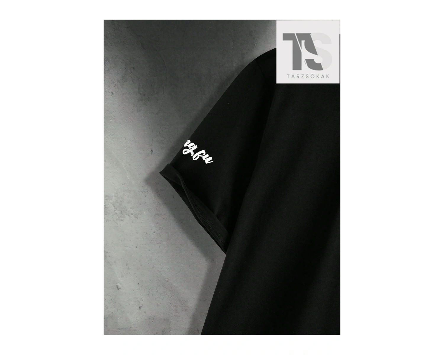 Homme Erkek Karikatür ve Mektup Grafikli Tişört