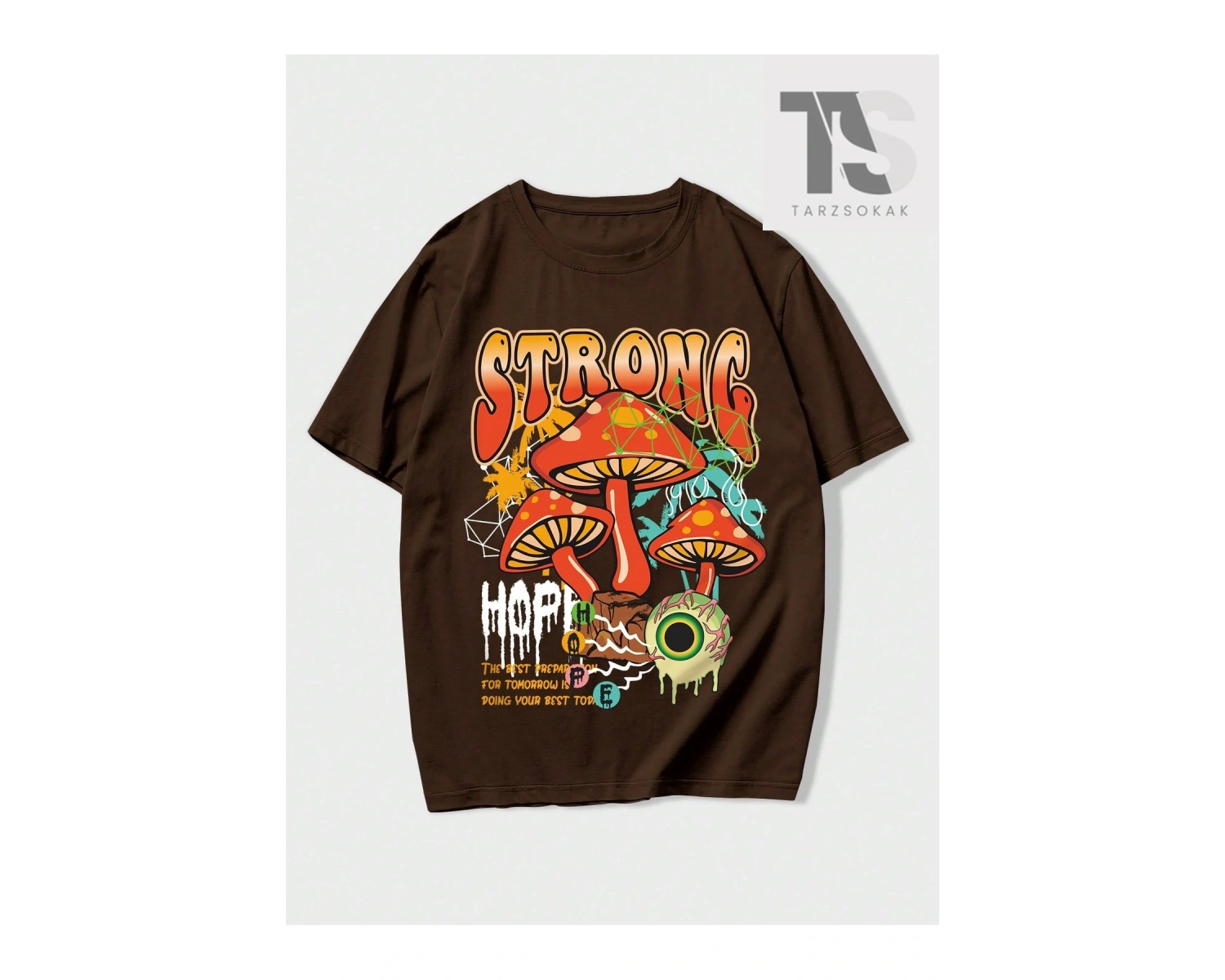 Homme Erkek Oyun Kartı Baskılı Tişört