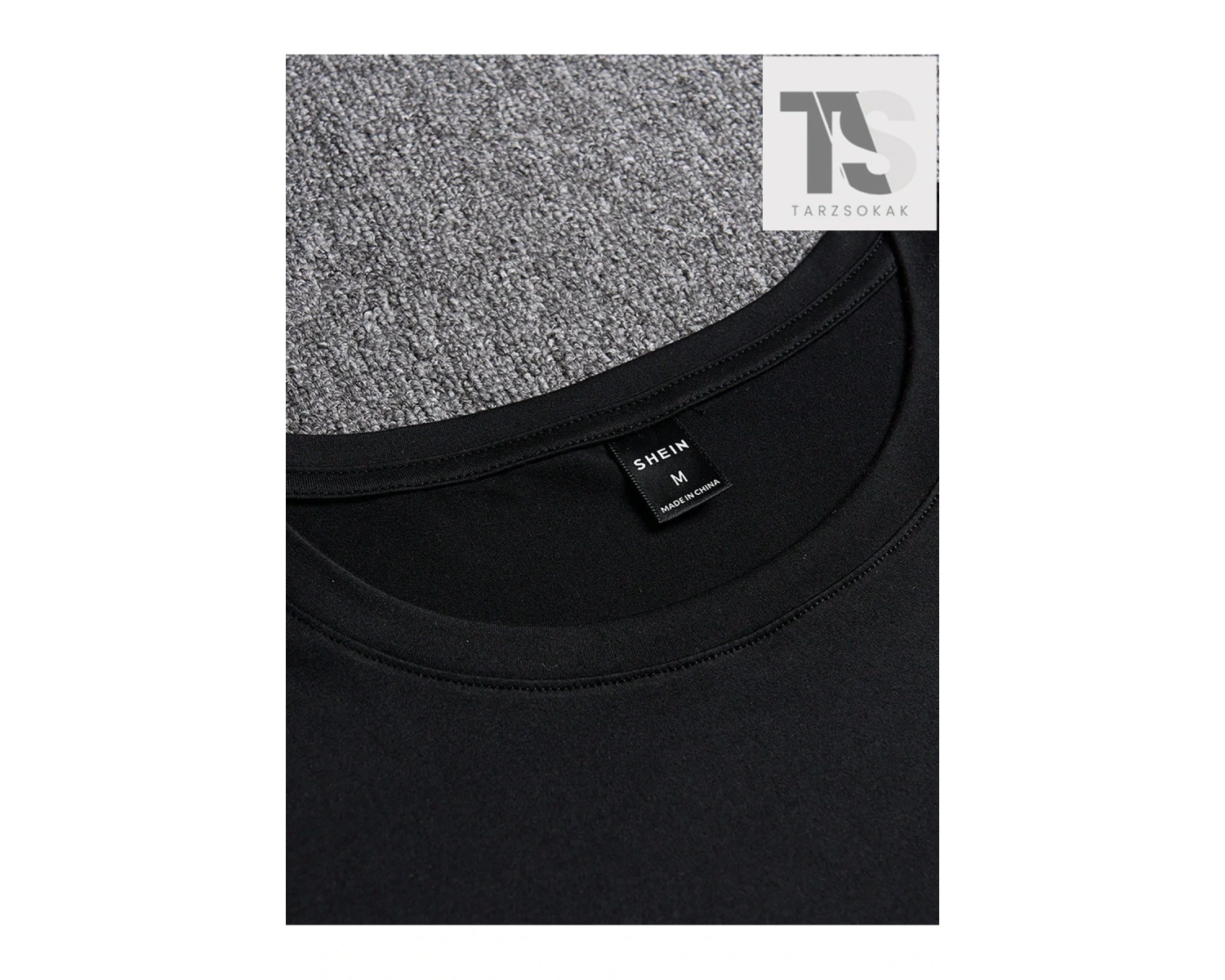 Homme Erkek Slim Fit Yuvarlak Yaka Kısa Kollu Yazı Baskılı Tişört