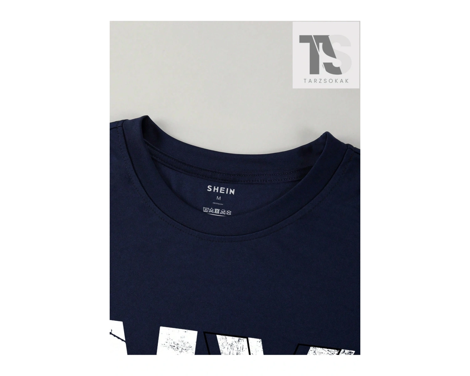 Homme Erkek Yazılı Baskılı Bisiklet Yaka Kısa Kollu Tişört