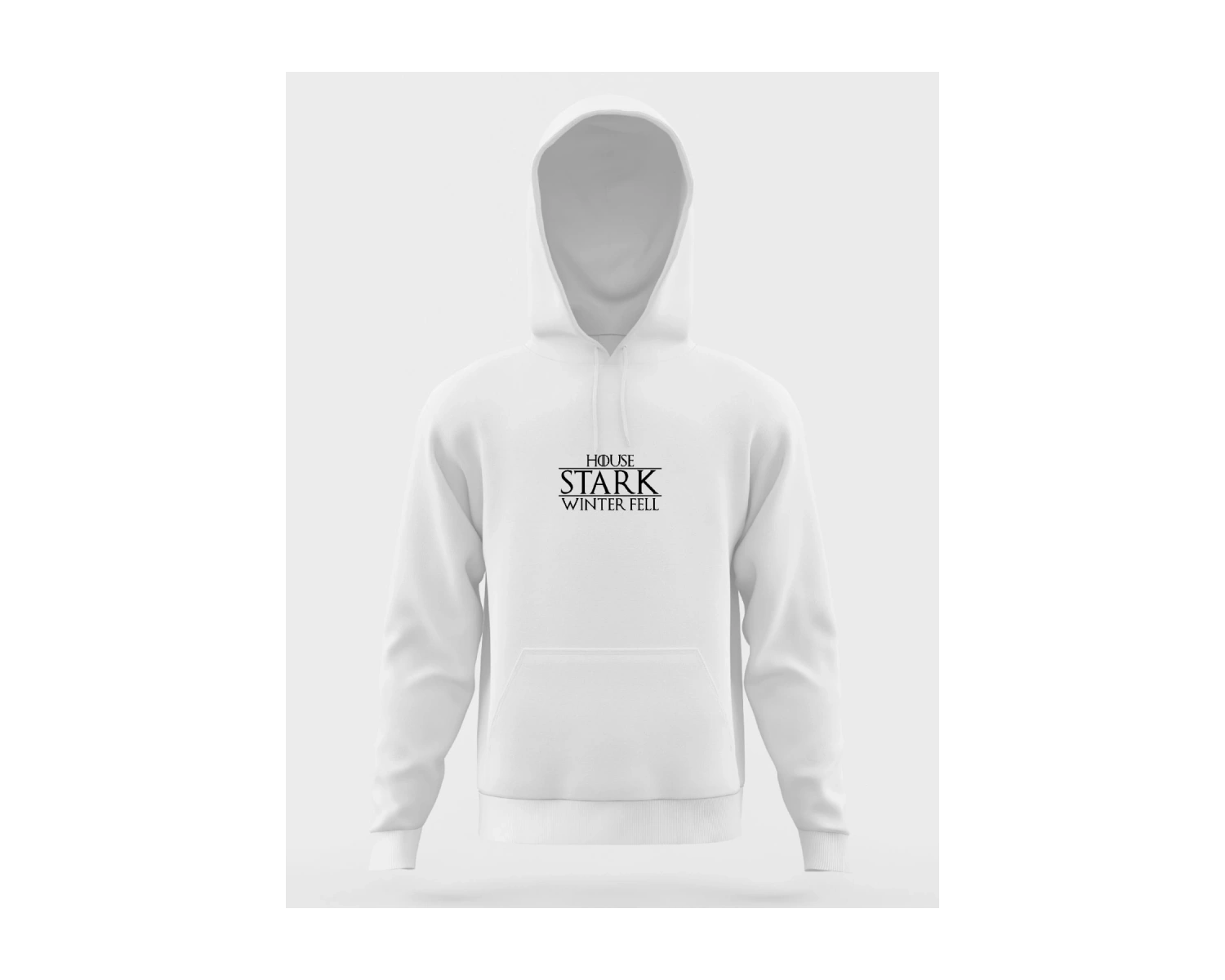 House Stark Unisex Kapüşönlu Hoodie