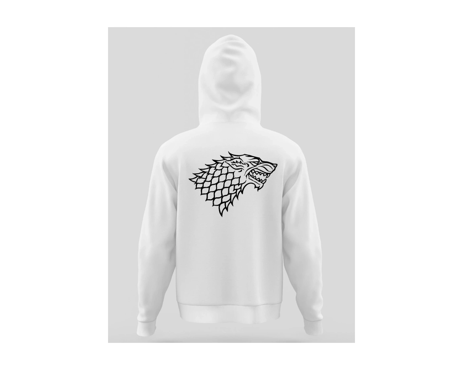 House Stark Unisex Kapüşönlu Hoodie