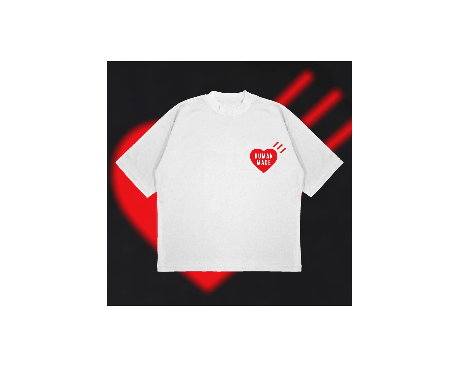 Human Made Oversize Unisex Pamuklu Nefes Alan Kalın Kumaşlı