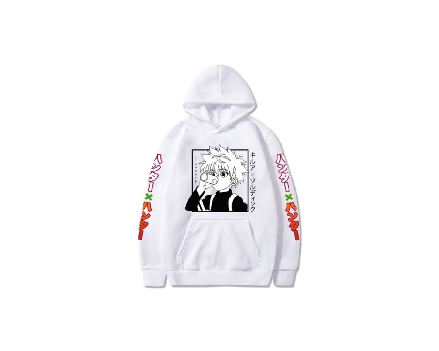 Hunter X Hunter Anime Hoodies 12685 Beyaz