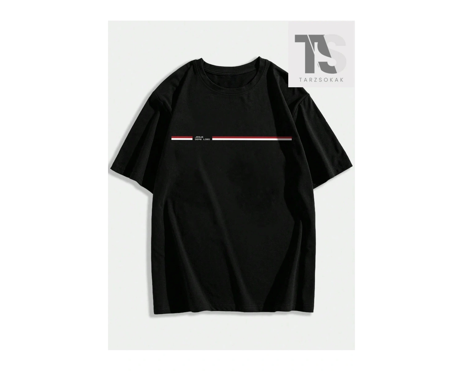 Hypemode Erkek Astronot Baskılı Kısa Kollu Tişört