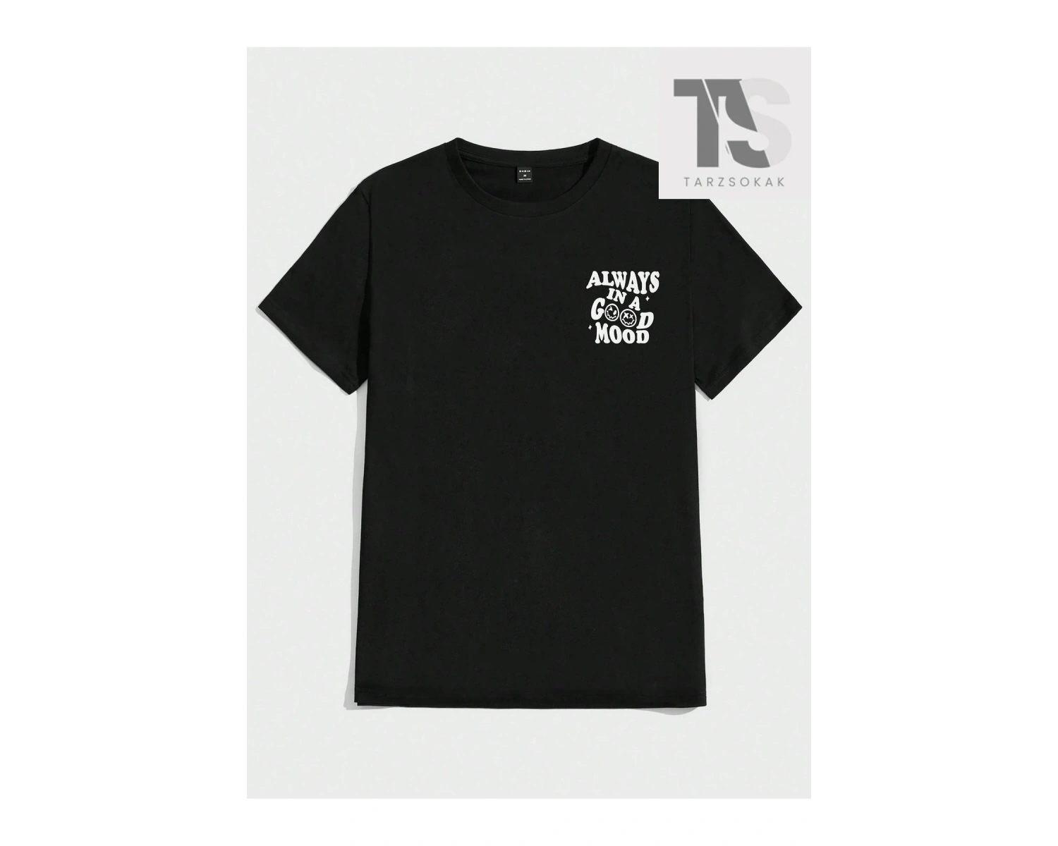 Hypemode Erkek Sloganlı Grafik Tişört