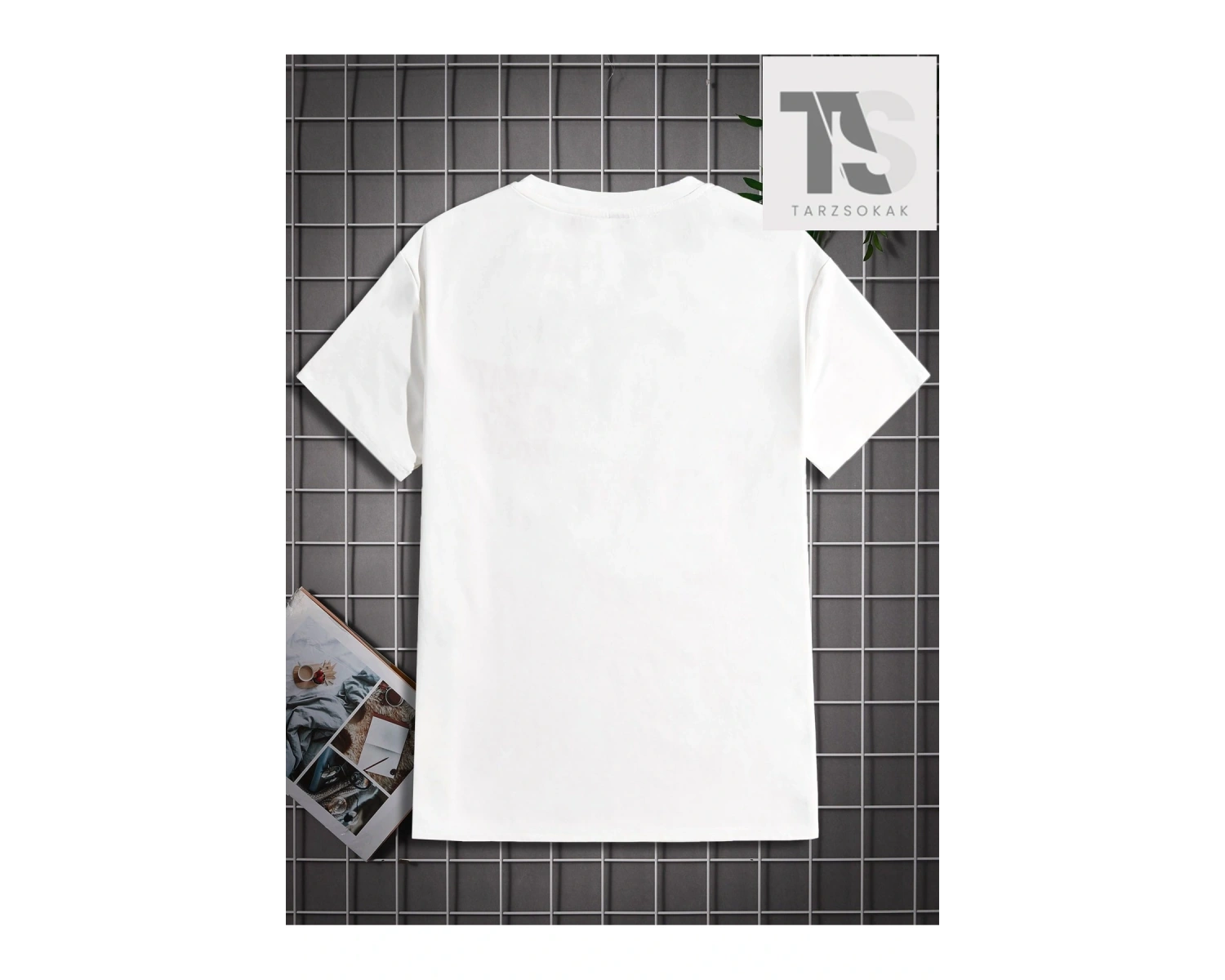 Hypemode Erkek Sloganlı Grafik Tişört