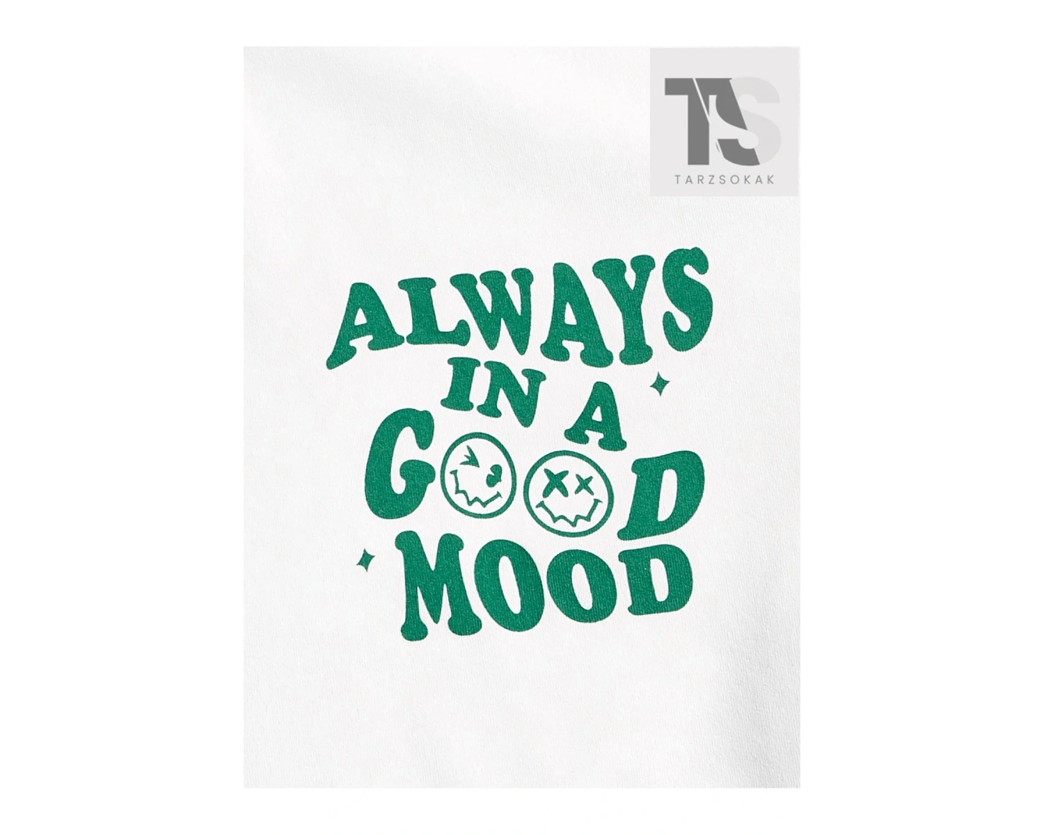 Hypemode Erkek Sloganlı Grafik Tişört