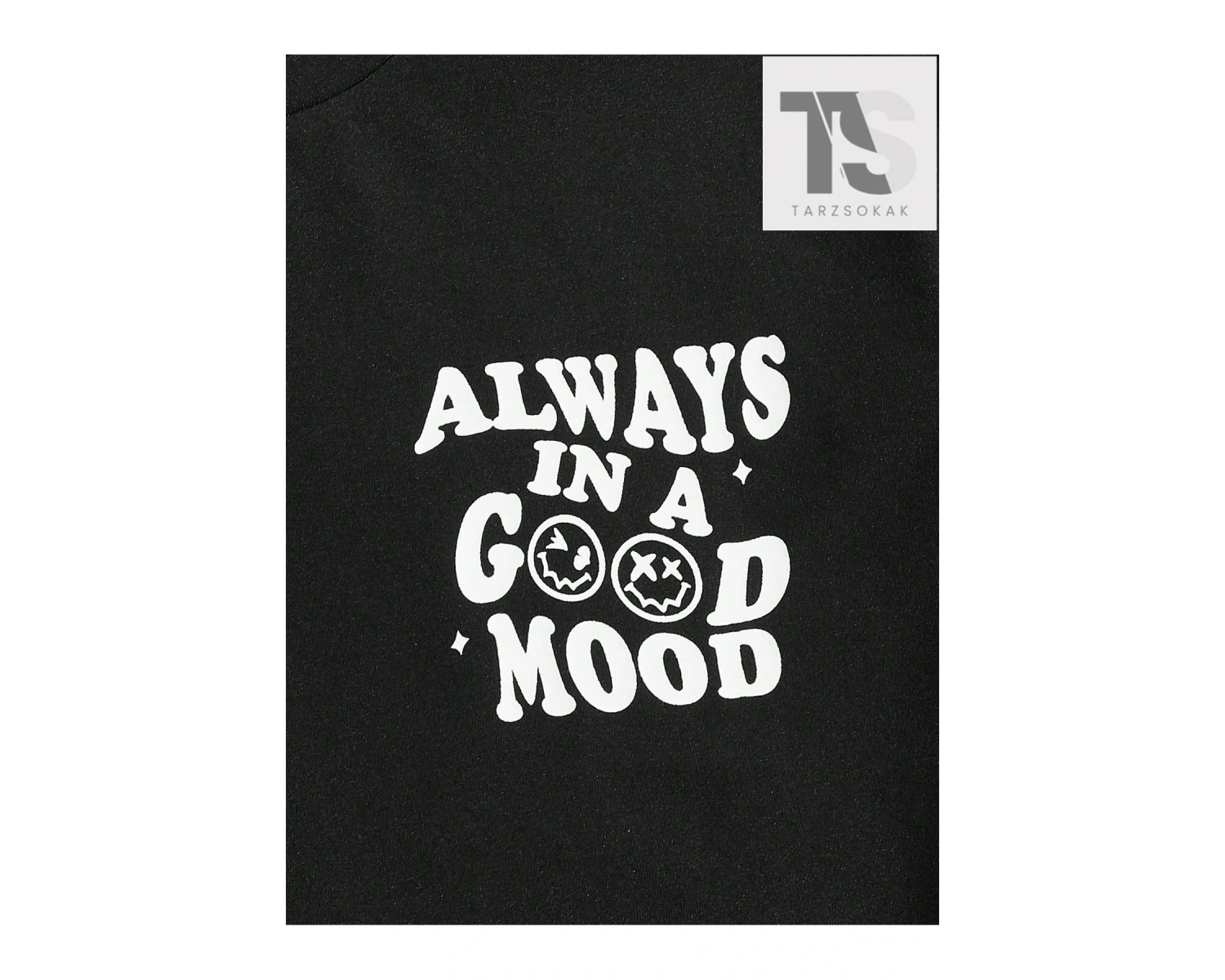 Hypemode Erkek Sloganlı Grafik Tişört