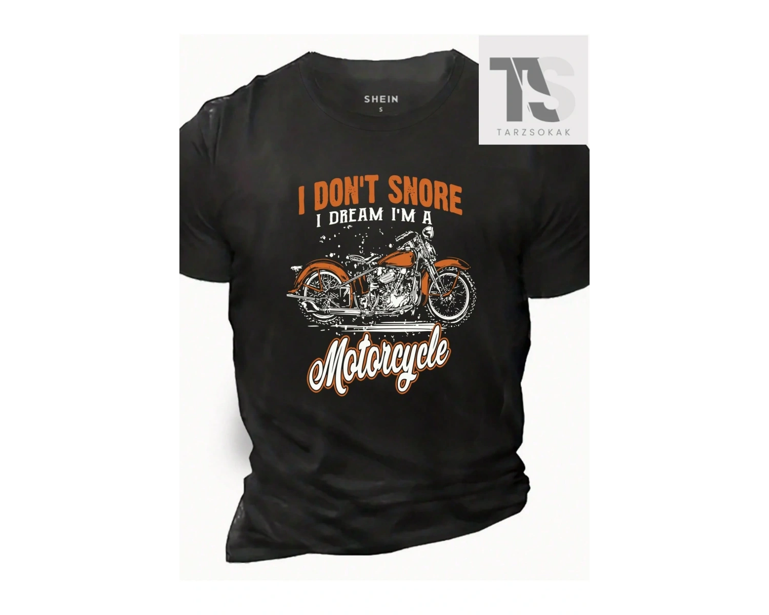 Hypemode Erkek Yazılı Yuvarlak Yaka Tişört