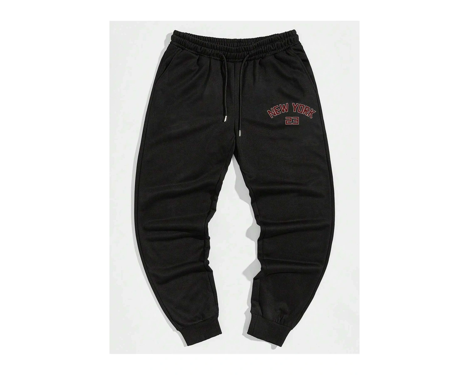 Hypemode Letter Graphic Drawstring Waist Eşofman Altı