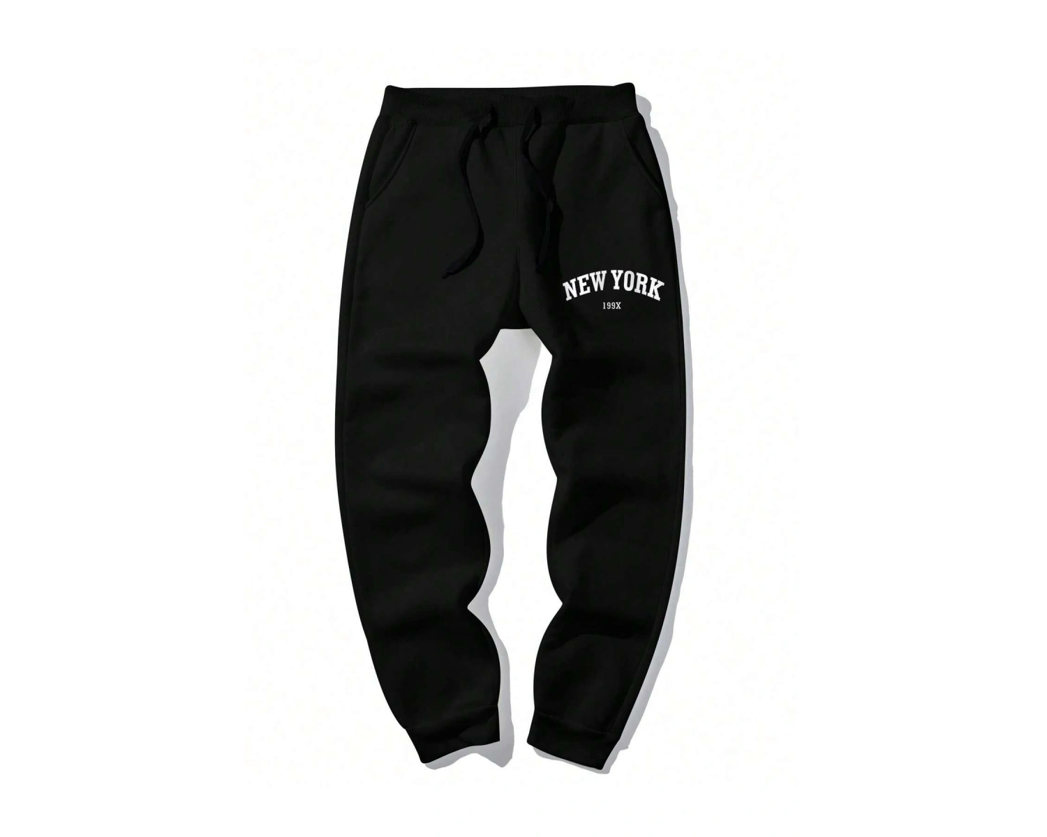 Hypemode Letter Graphic Drawstring Waist Eşofman Altı