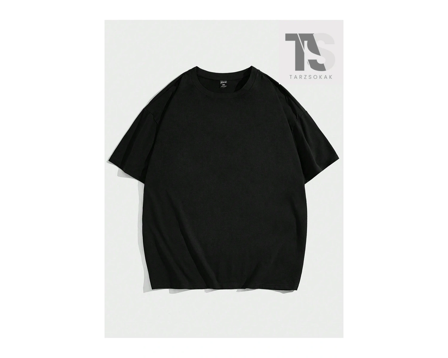 Hypemode Yuvarlak Yaka Ejderha Baskılı, Harf ve Sayı Tasarımlı Kısa Kollu Erkek Tiş