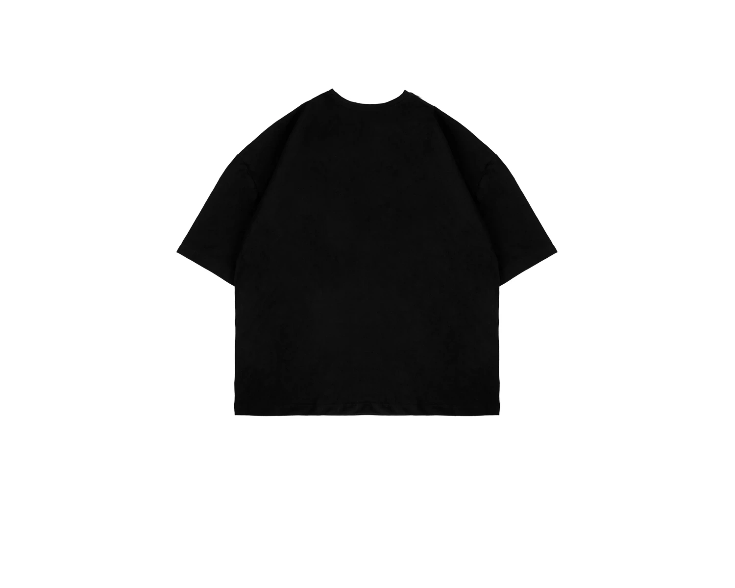 Hysterıcal Baskılı Siyah Oversize Unisex