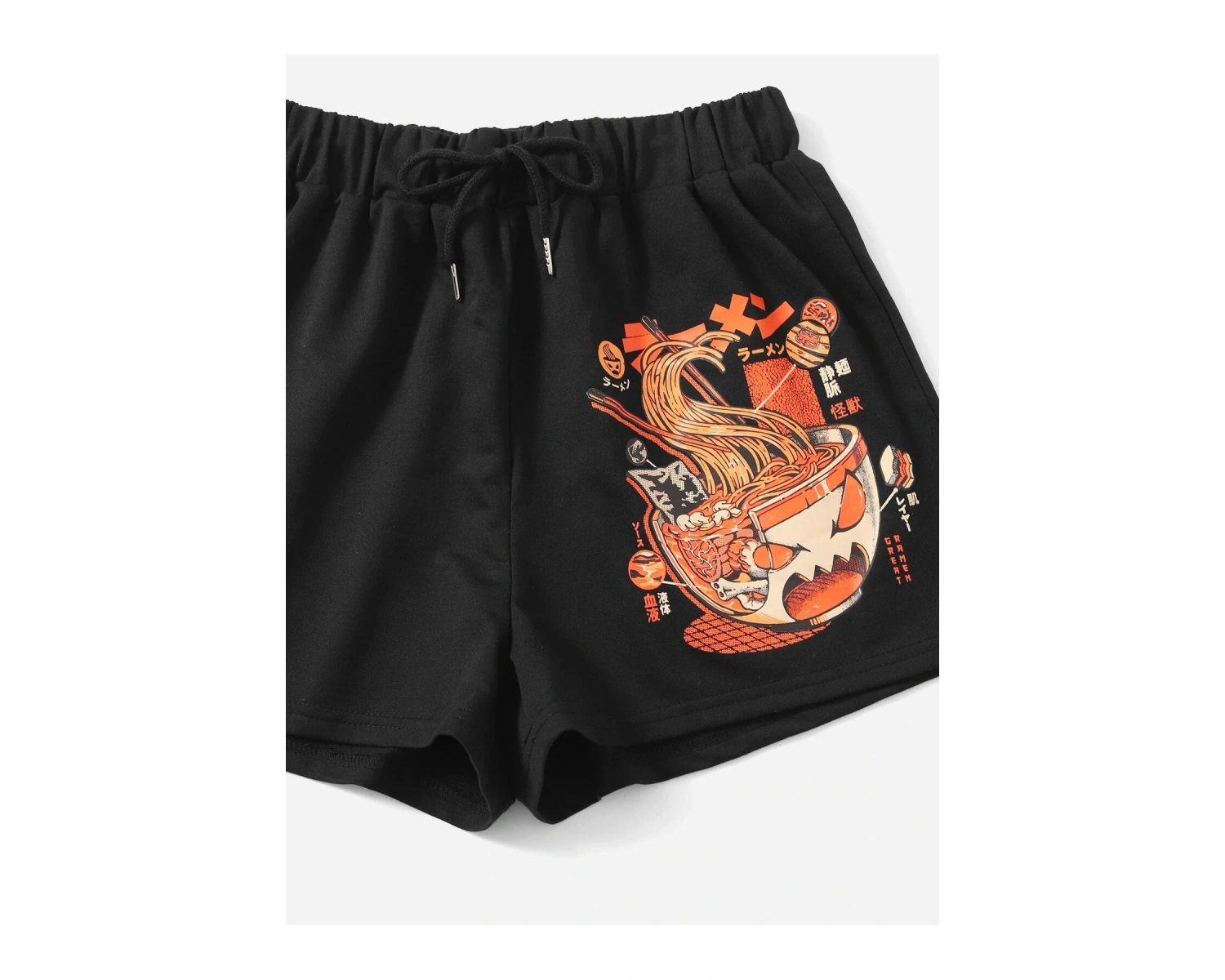 Ilustrata J-Fashion Ramen Print Şort