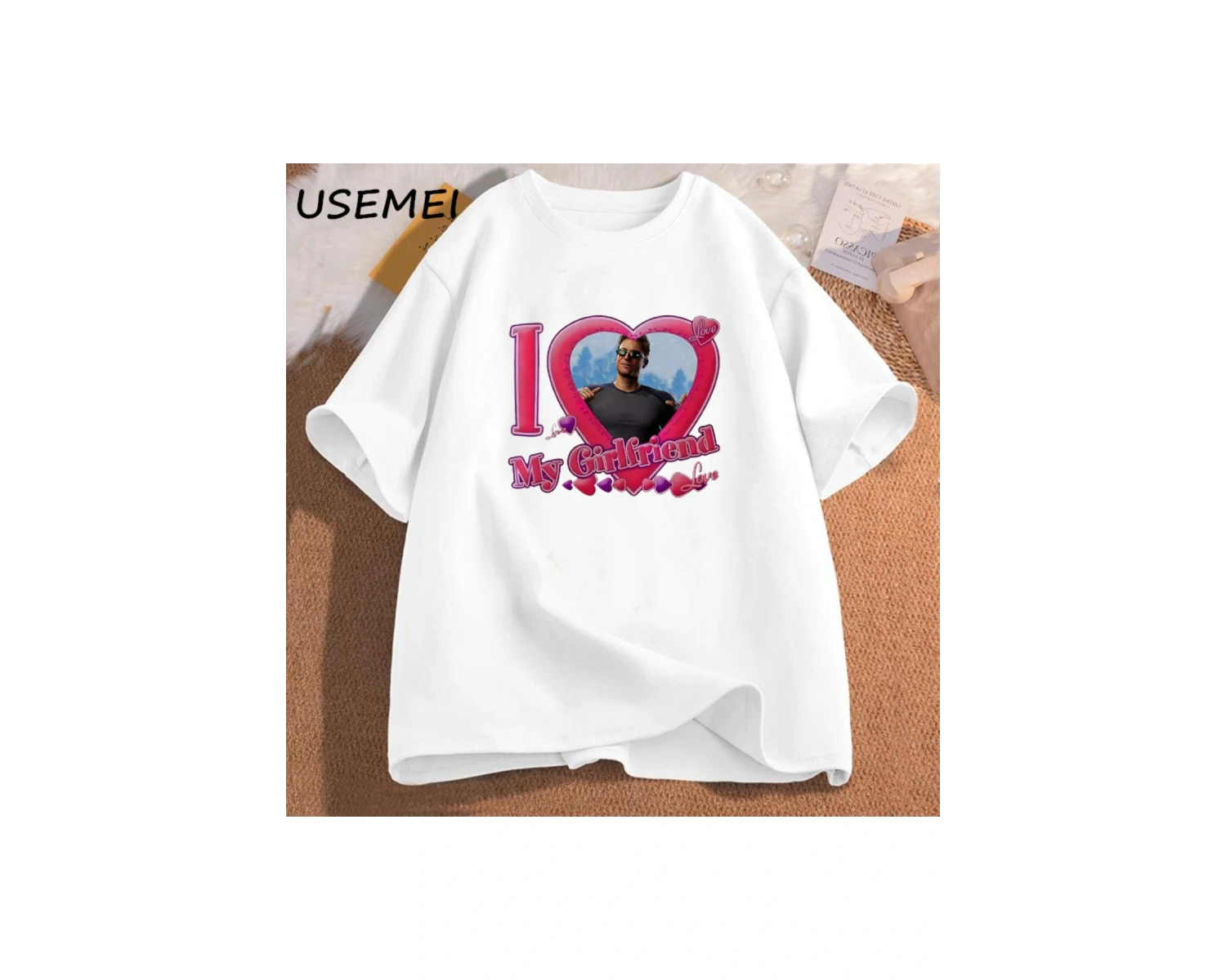 Johnny Cage kız arkadaşımı seviyorum t-shirt adam rahat pamuk kısa kollu Video oyunu erkek gi 3063