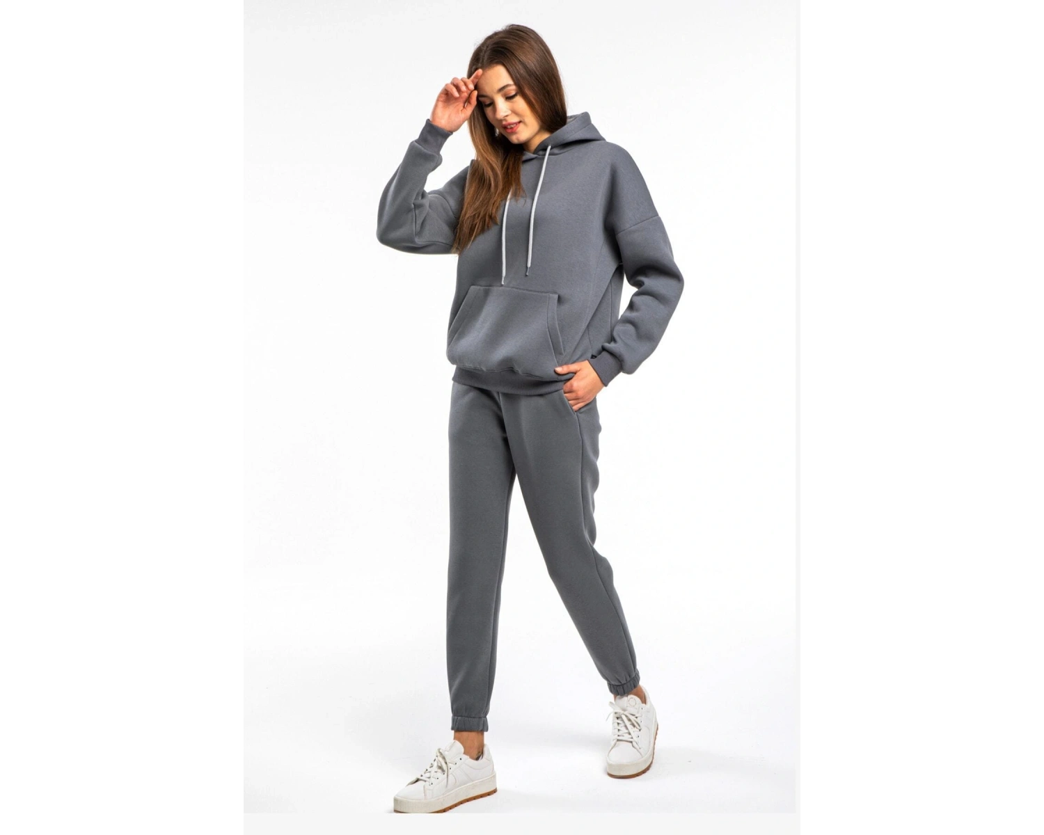 Kadın 2 Iplik Füme Eşofman Takımı