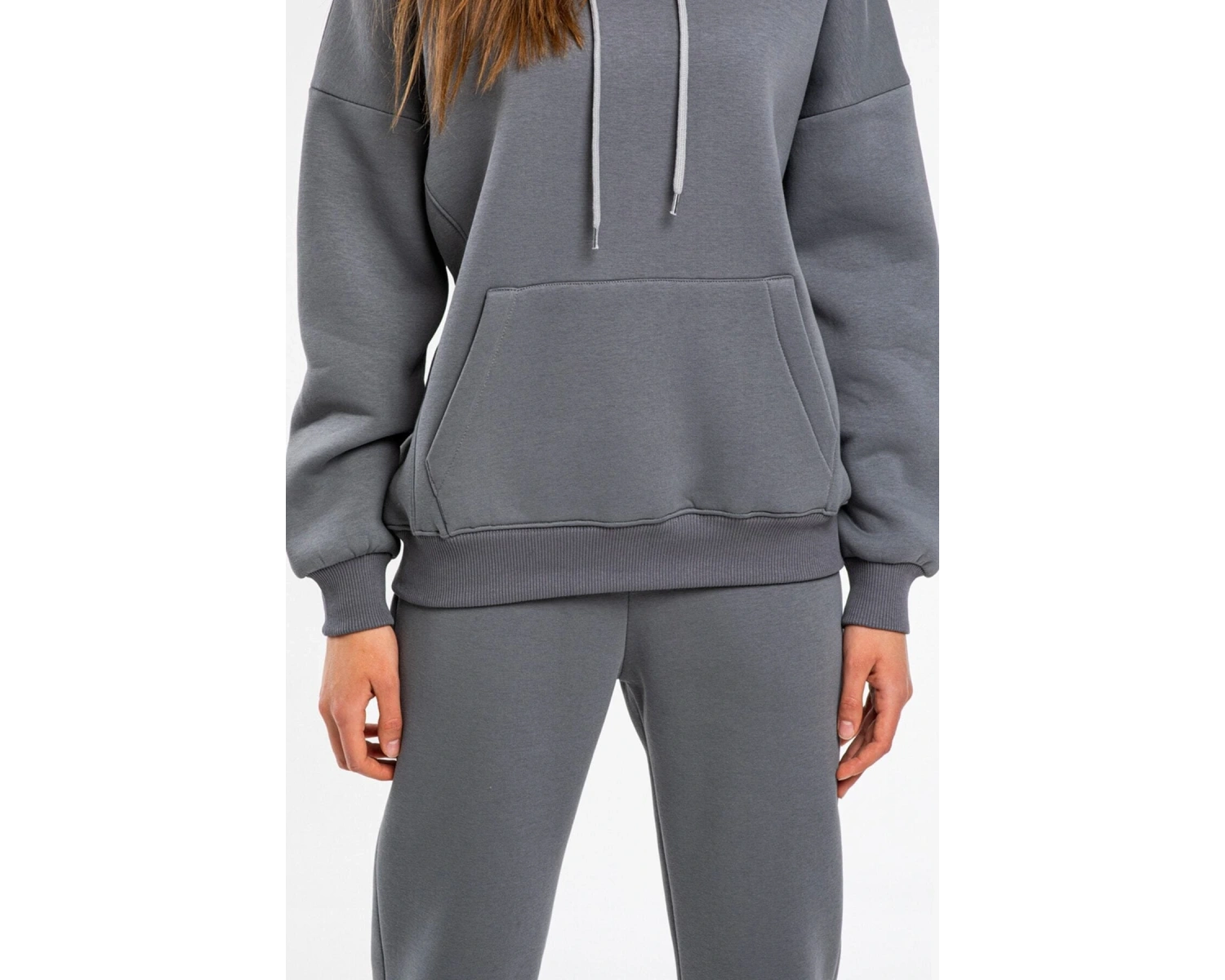 Kadın 2 Iplik Füme Eşofman Takımı